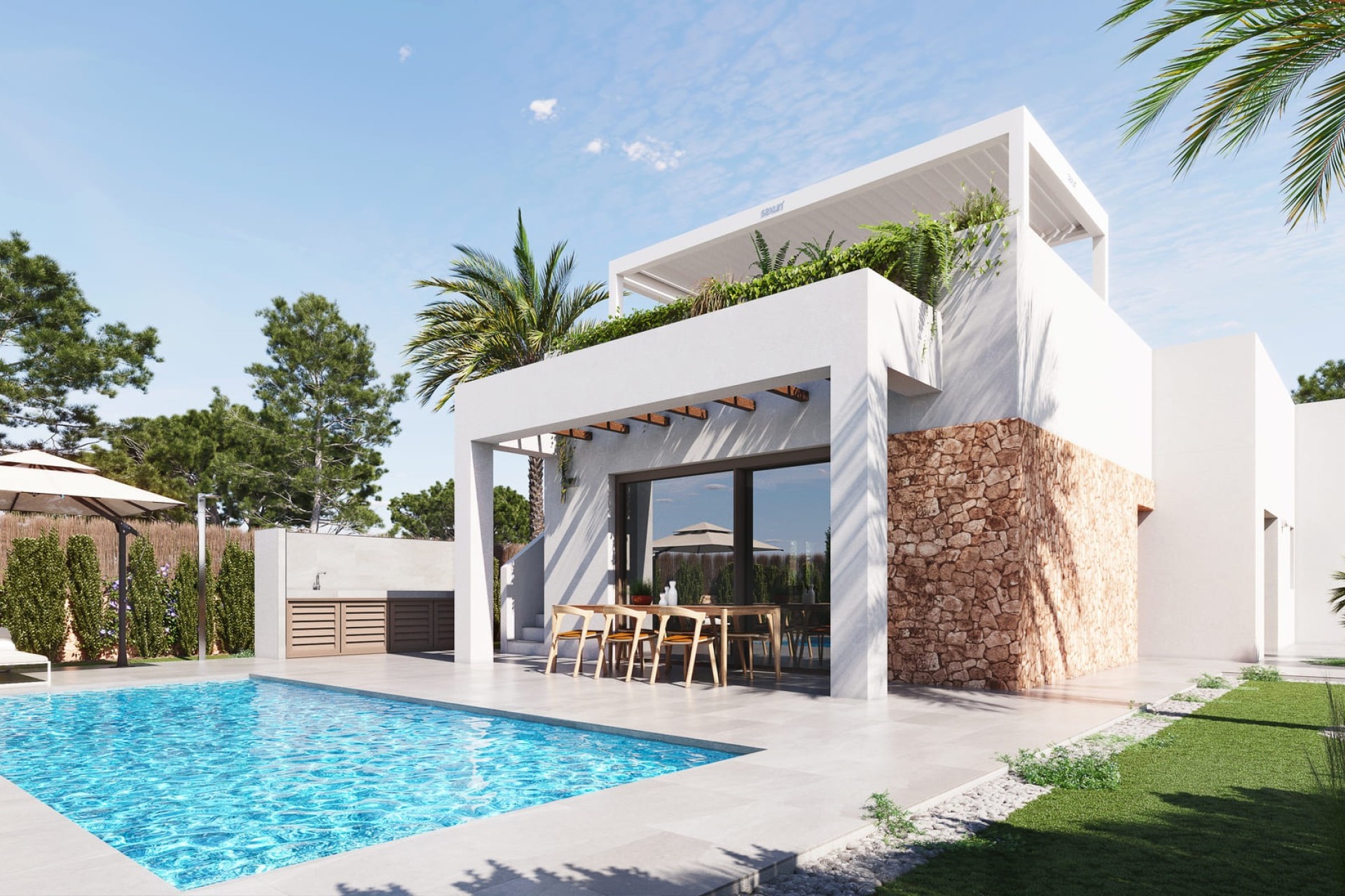 NIEUWBOUW - Vrijstaande Villa -
Orihuela Costa