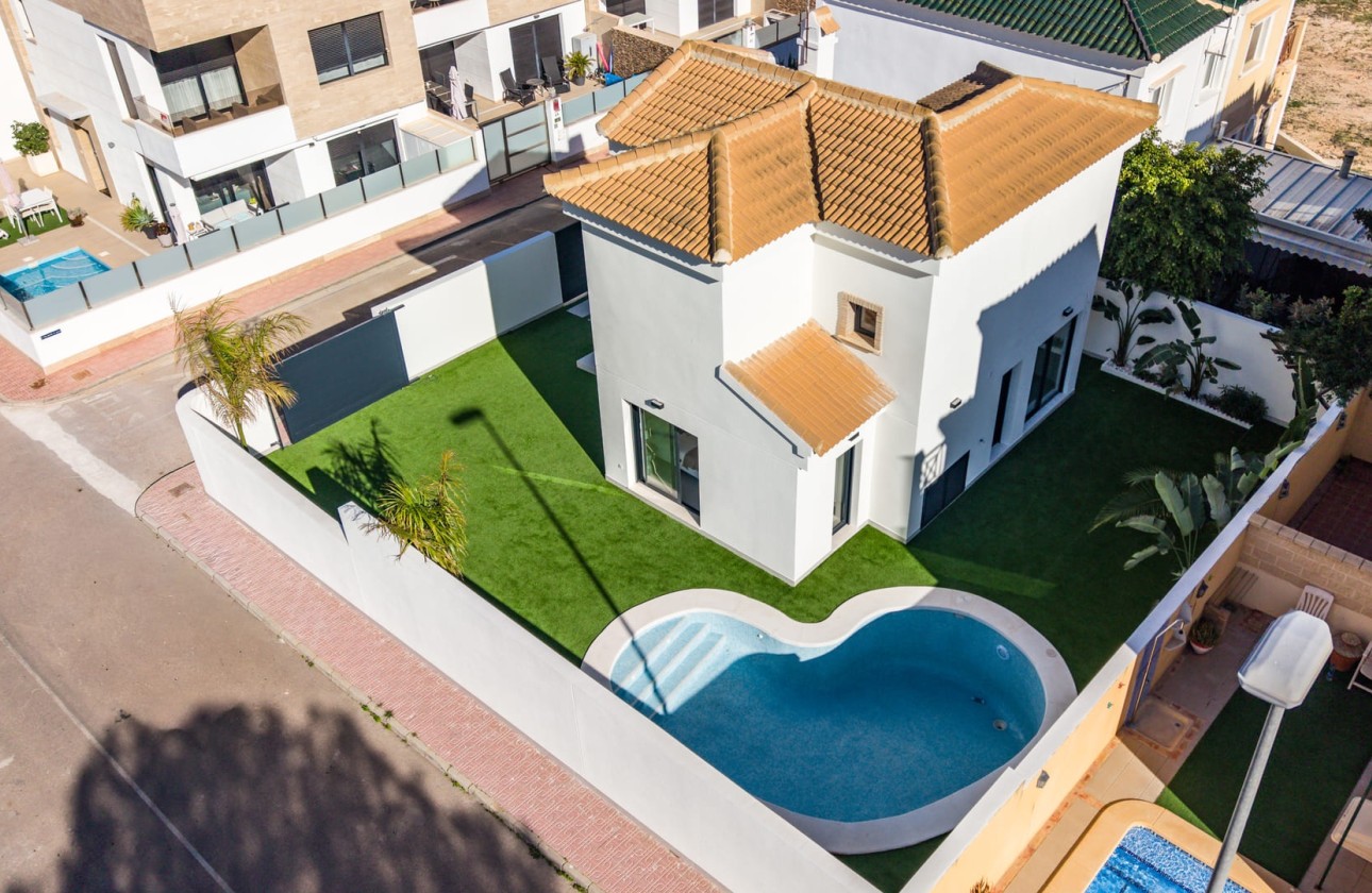 NIEUWBOUW - Vrijstaande Villa -
Orihuela Costa