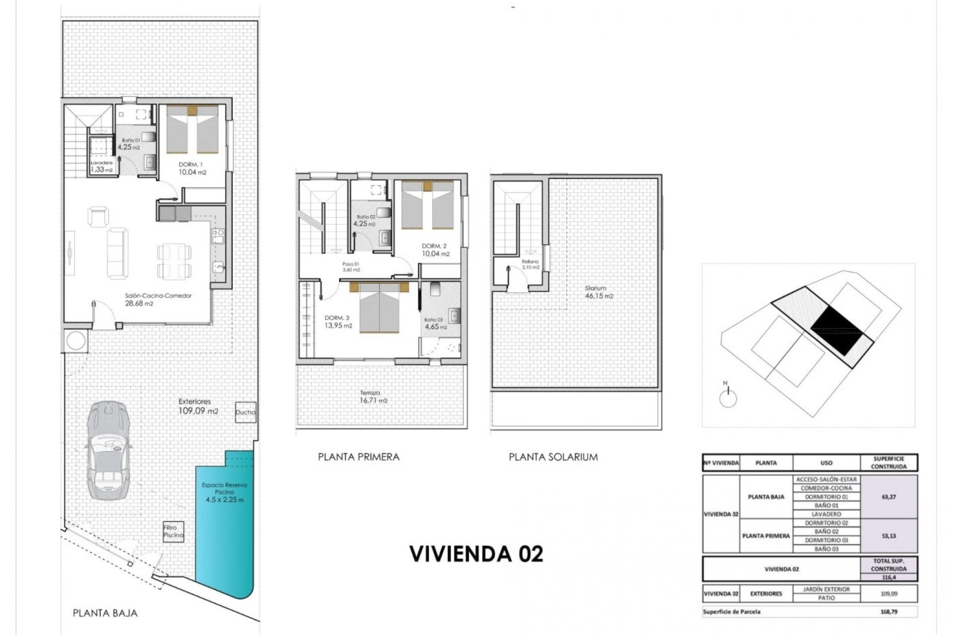 NIEUWBOUW - Vrijstaande Villa -
Pilar de la Horadada - pueblo