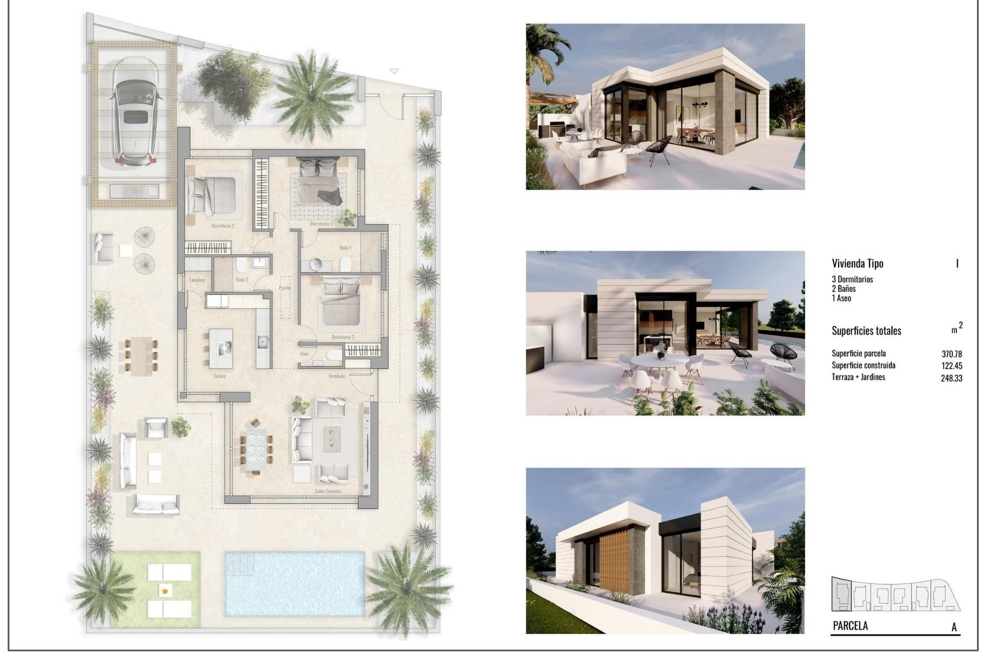 NIEUWBOUW - Vrijstaande Villa -
Pilar de la Horadada - Roda Golf
