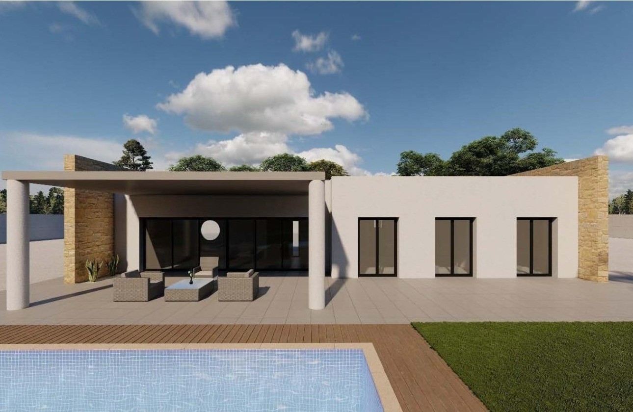 NIEUWBOUW - Vrijstaande Villa -
Pinoso - Campo