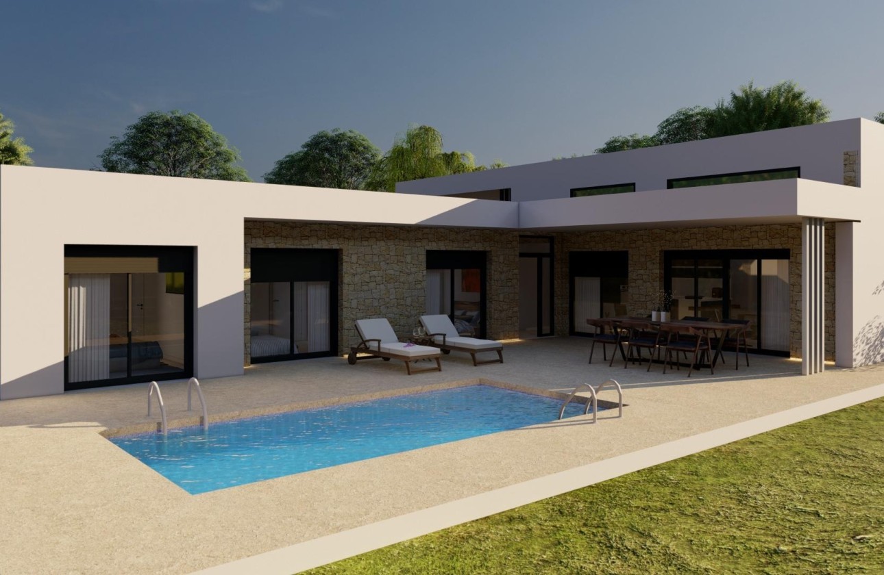 NIEUWBOUW - Vrijstaande Villa -
Pinoso - Campo