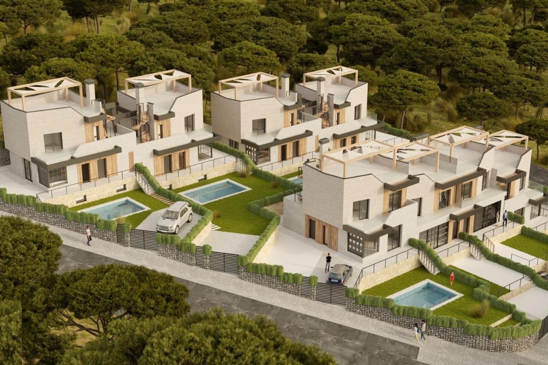 NIEUWBOUW - Vrijstaande Villa -
Polop - Villamartín