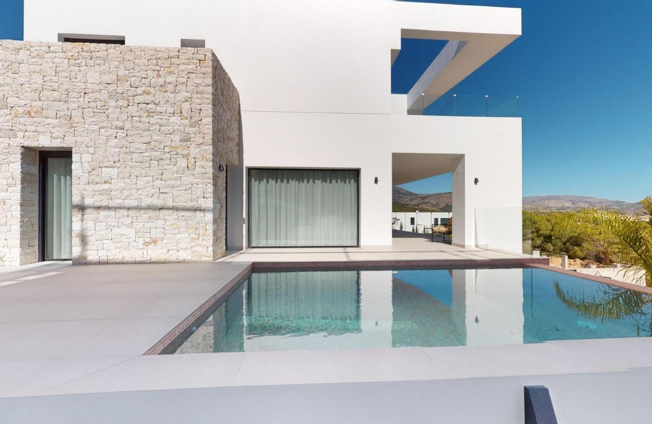 NIEUWBOUW - Vrijstaande Villa -
Polop - Villamartín