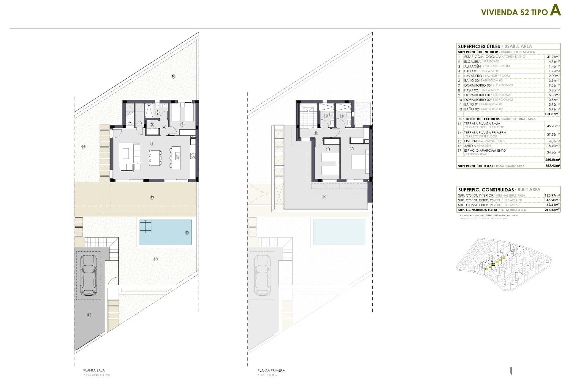 NIEUWBOUW - Vrijstaande Villa -
Polop - Villamartín