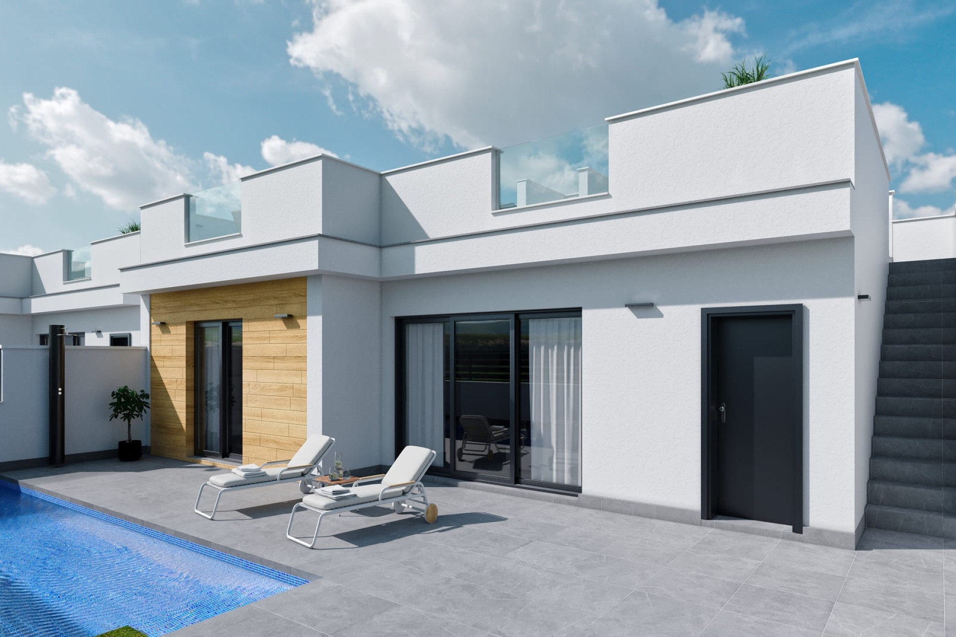NIEUWBOUW - Vrijstaande Villa -
Roldan - Roldán