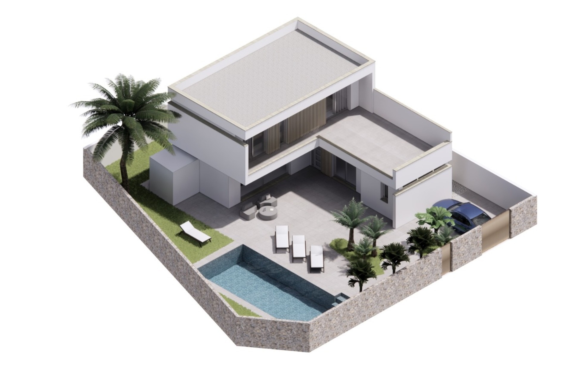 NIEUWBOUW - Vrijstaande Villa -
San Javier