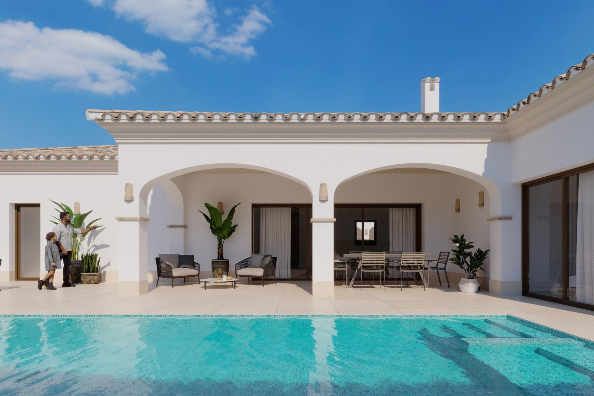 NIEUWBOUW - Vrijstaande Villa -
San Pedro del Pinatar - Lo Pagán