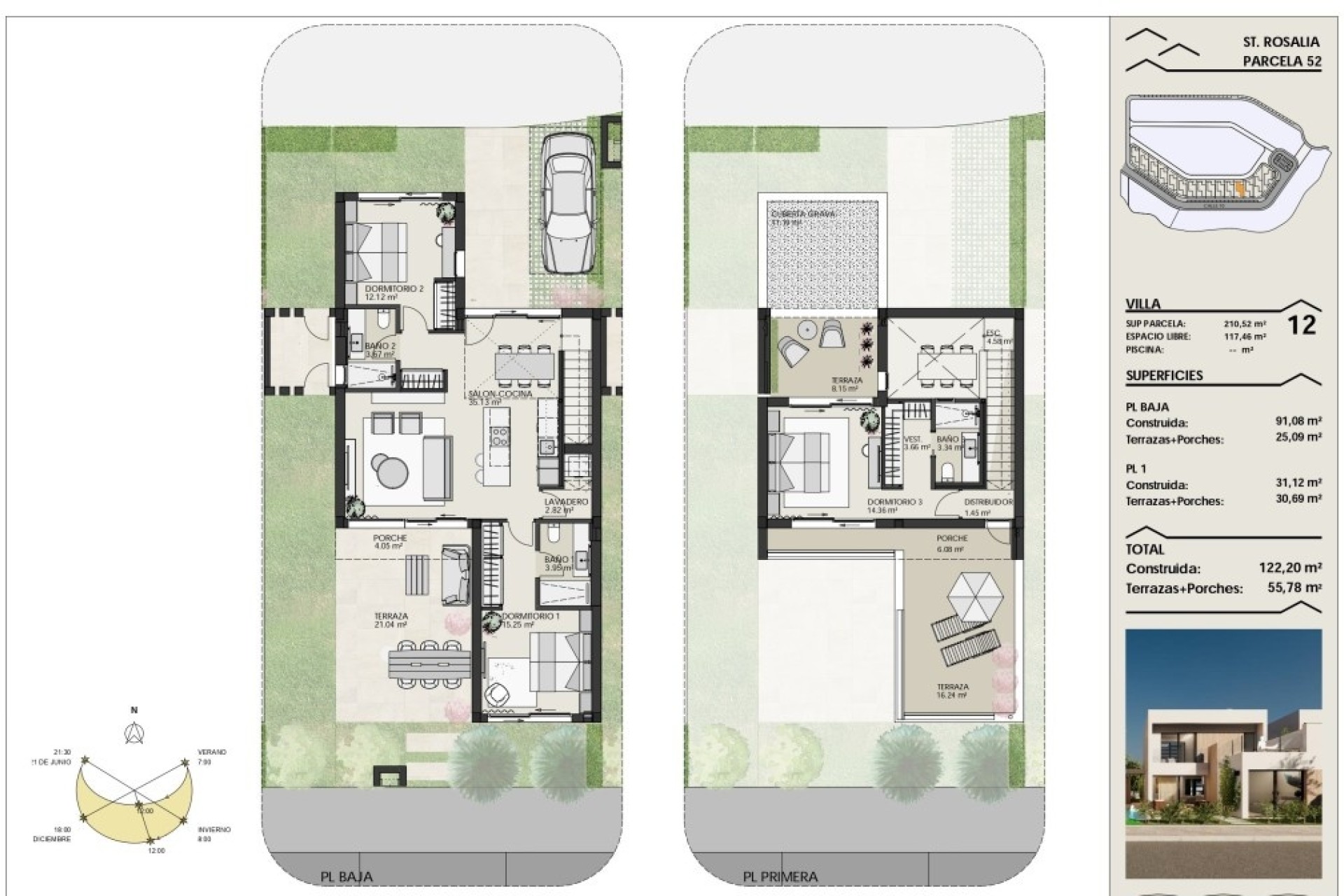 NIEUWBOUW - Vrijstaande Villa -
Torre Pacheco - Santa Rosalía