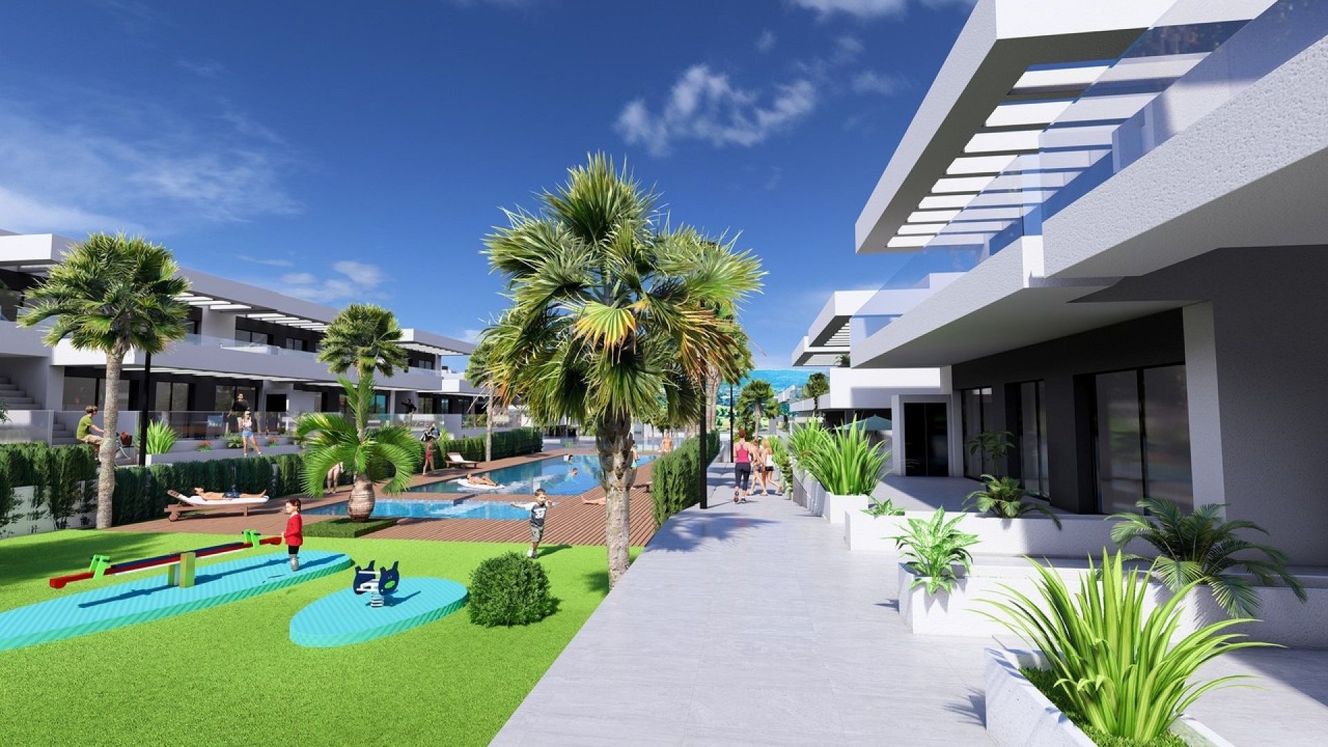 Nouvelle construction - Apartement Flat -
Algorfa