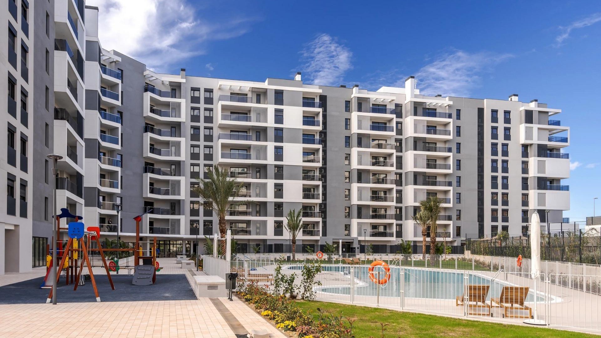 Nouvelle construction - Apartement Flat -
Alicante - PAU 1