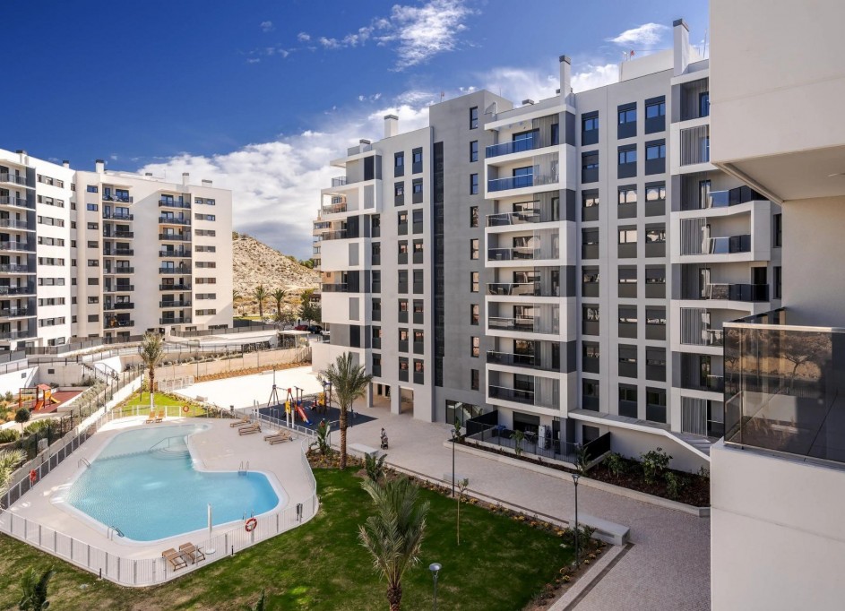 Nouvelle construction - Apartement Flat -
Alicante - PAU 1
