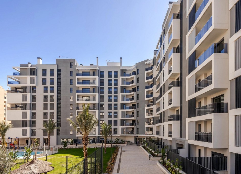 Nouvelle construction - Apartement Flat -
Alicante - PAU 1