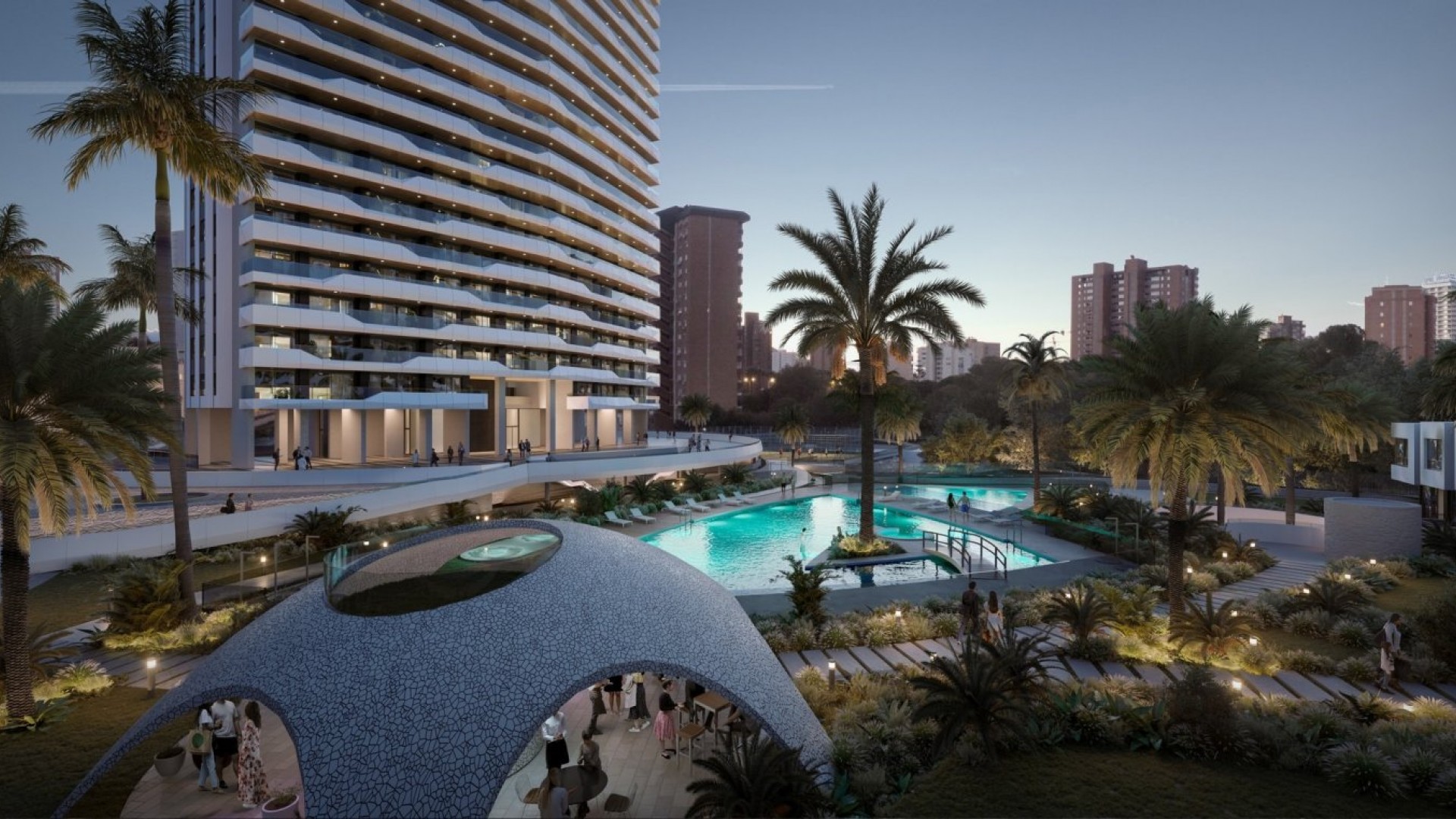 Nouvelle construction - Apartement Flat -
Benidorm - Poniente