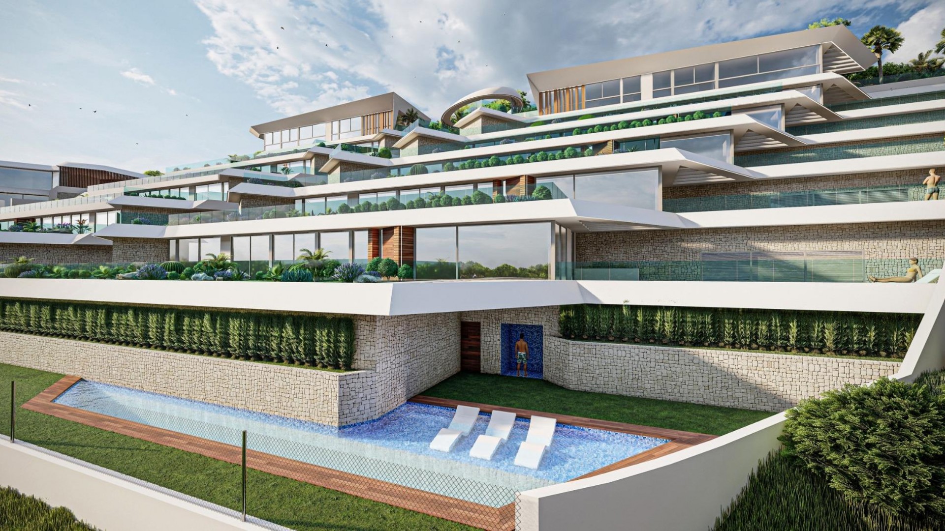 Nouvelle construction - Apartement Flat -
Calpe - Mascarat