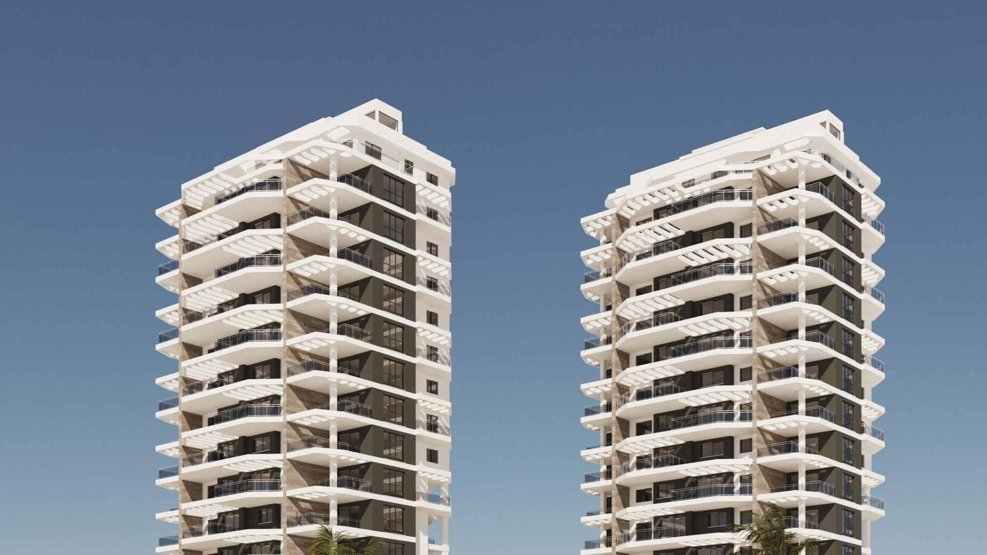 Nouvelle construction - Apartement Flat -
Calpe - Playa Arenal