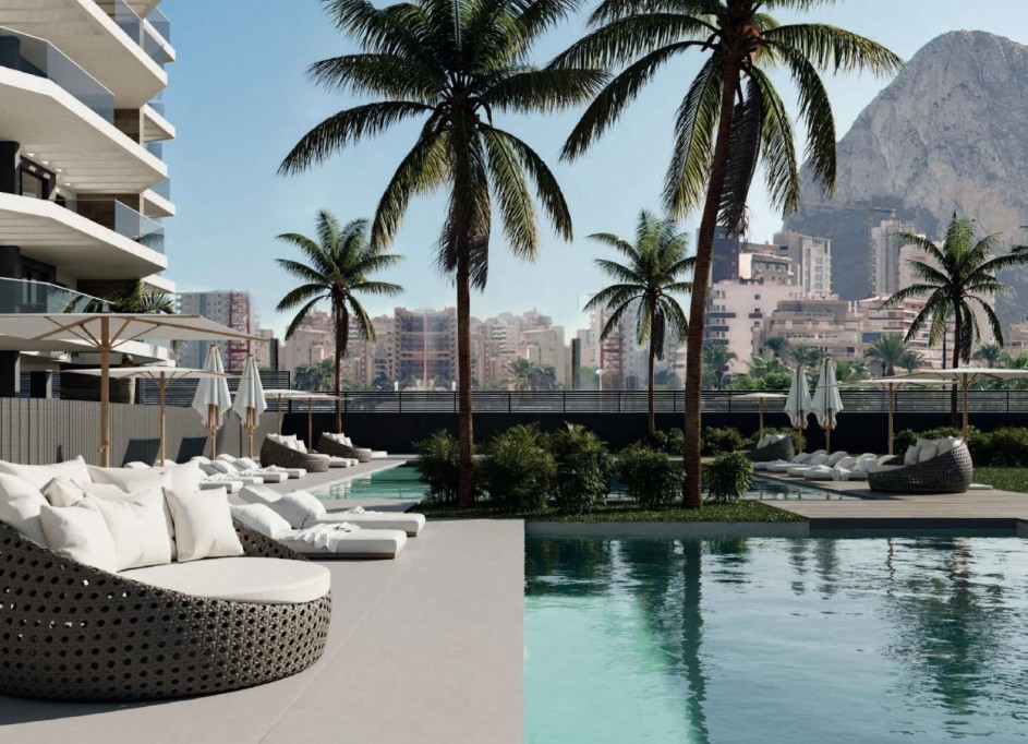 Nouvelle construction - Apartement Flat -
Calpe - Playa Cantal Roig