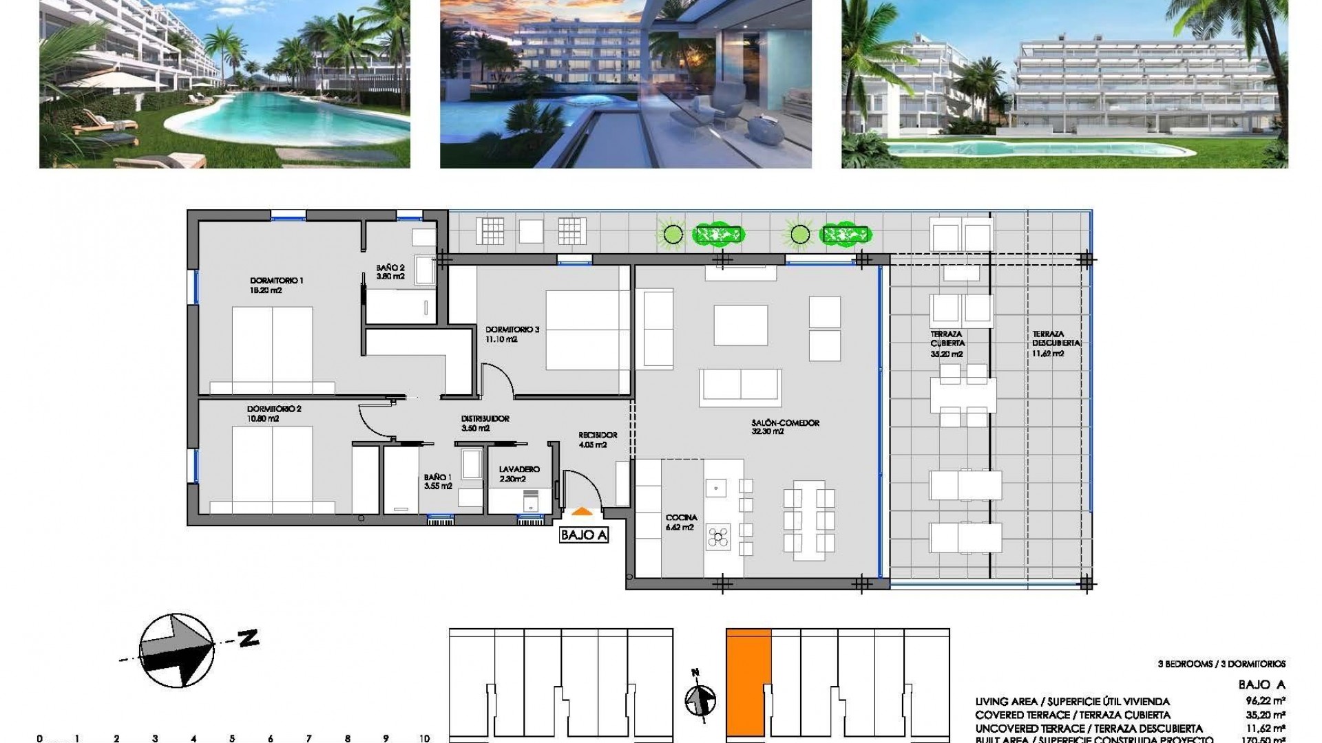 Nouvelle construction - Apartement Flat -
Cartagena - Mar de Cristal