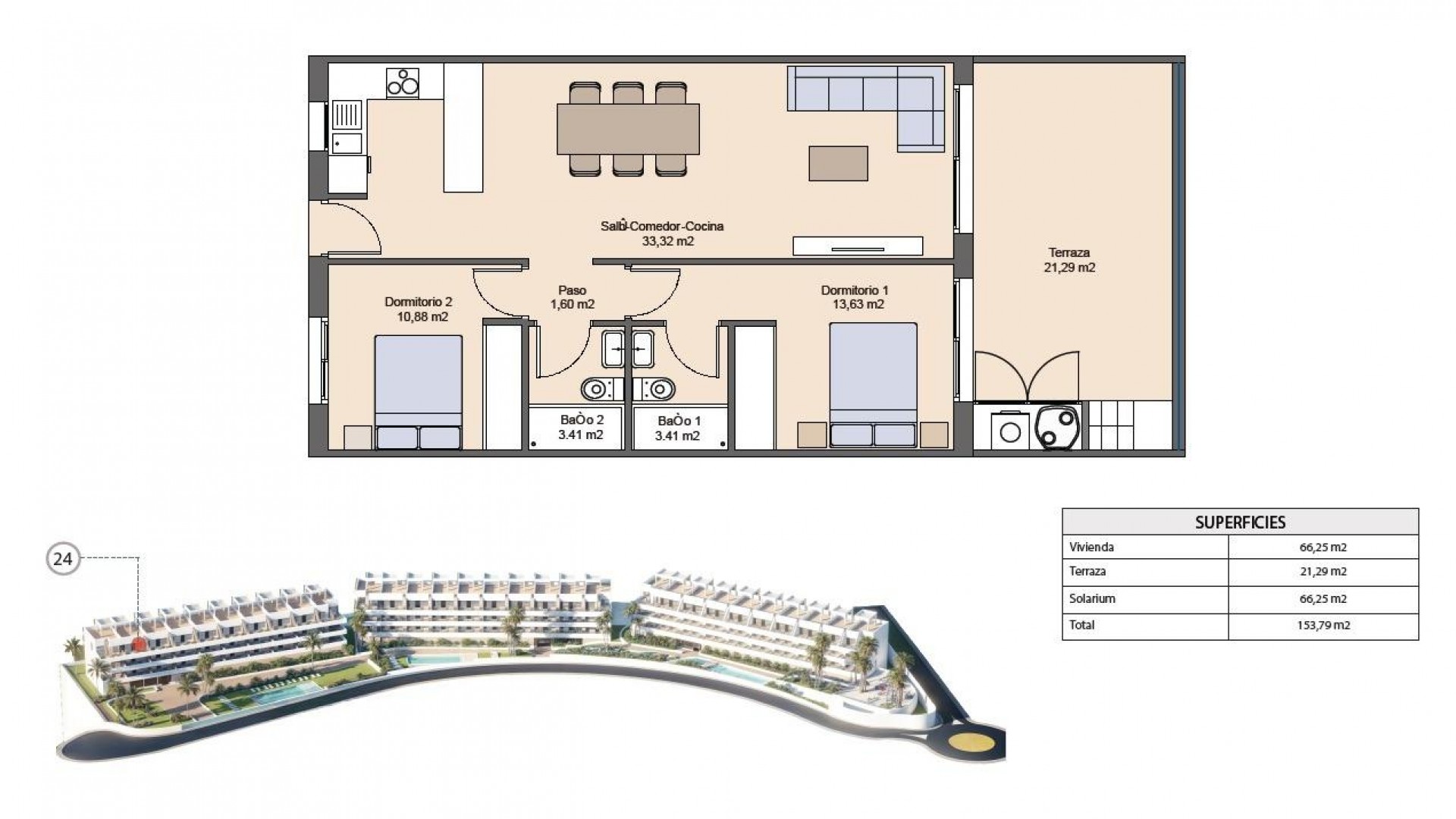 Nouvelle construction - Apartement Flat -
Finestrat - Balcón de finestrat