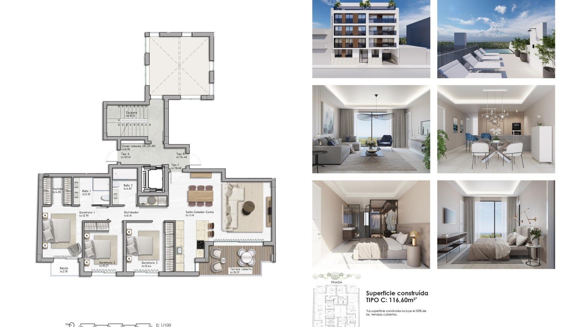 Nouvelle construction - Apartement Flat -
Guardamar del Segura - Pueblo