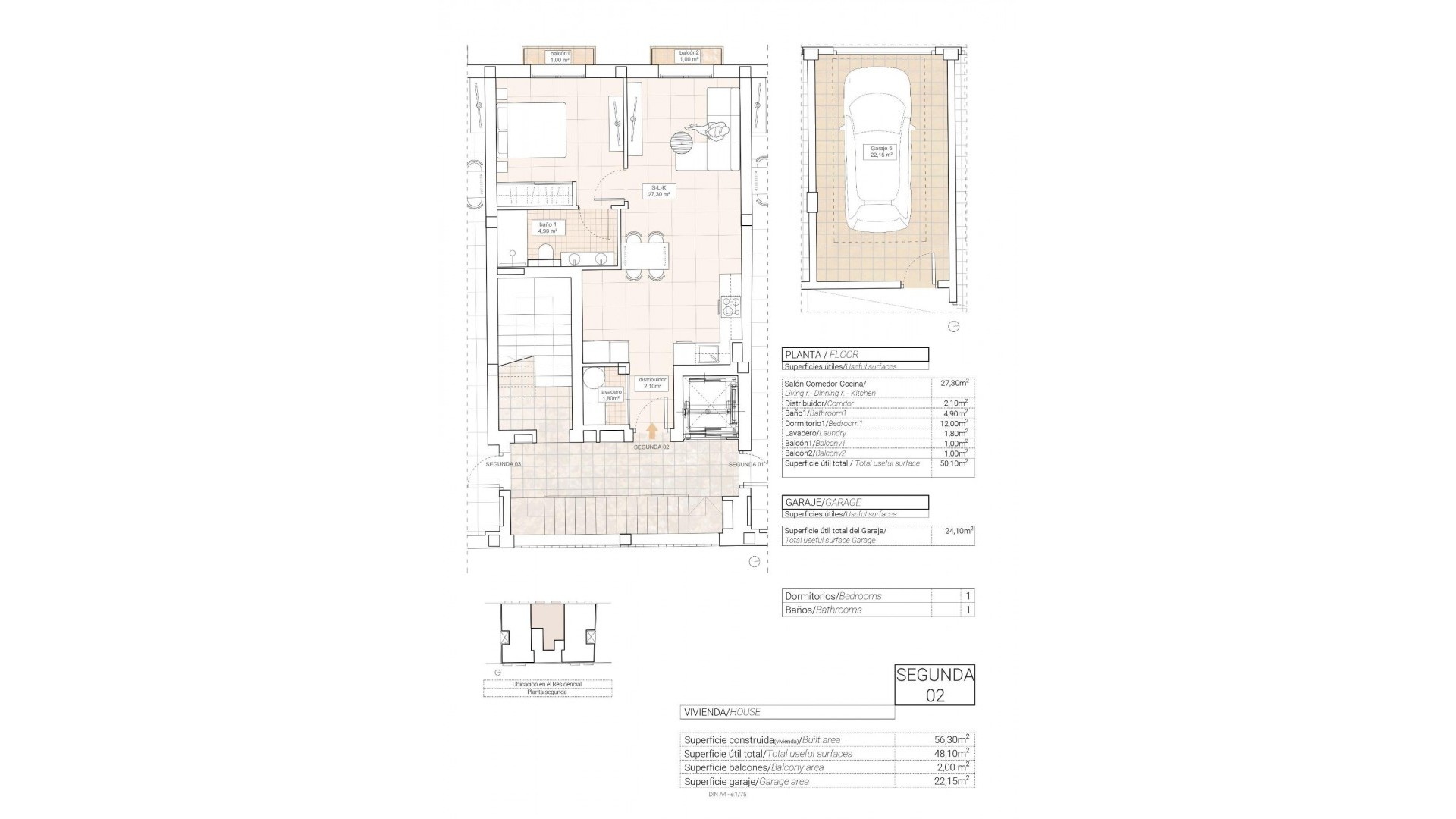 Nouvelle construction - Apartement Flat -
Hondón de las Nieves - Pueblo