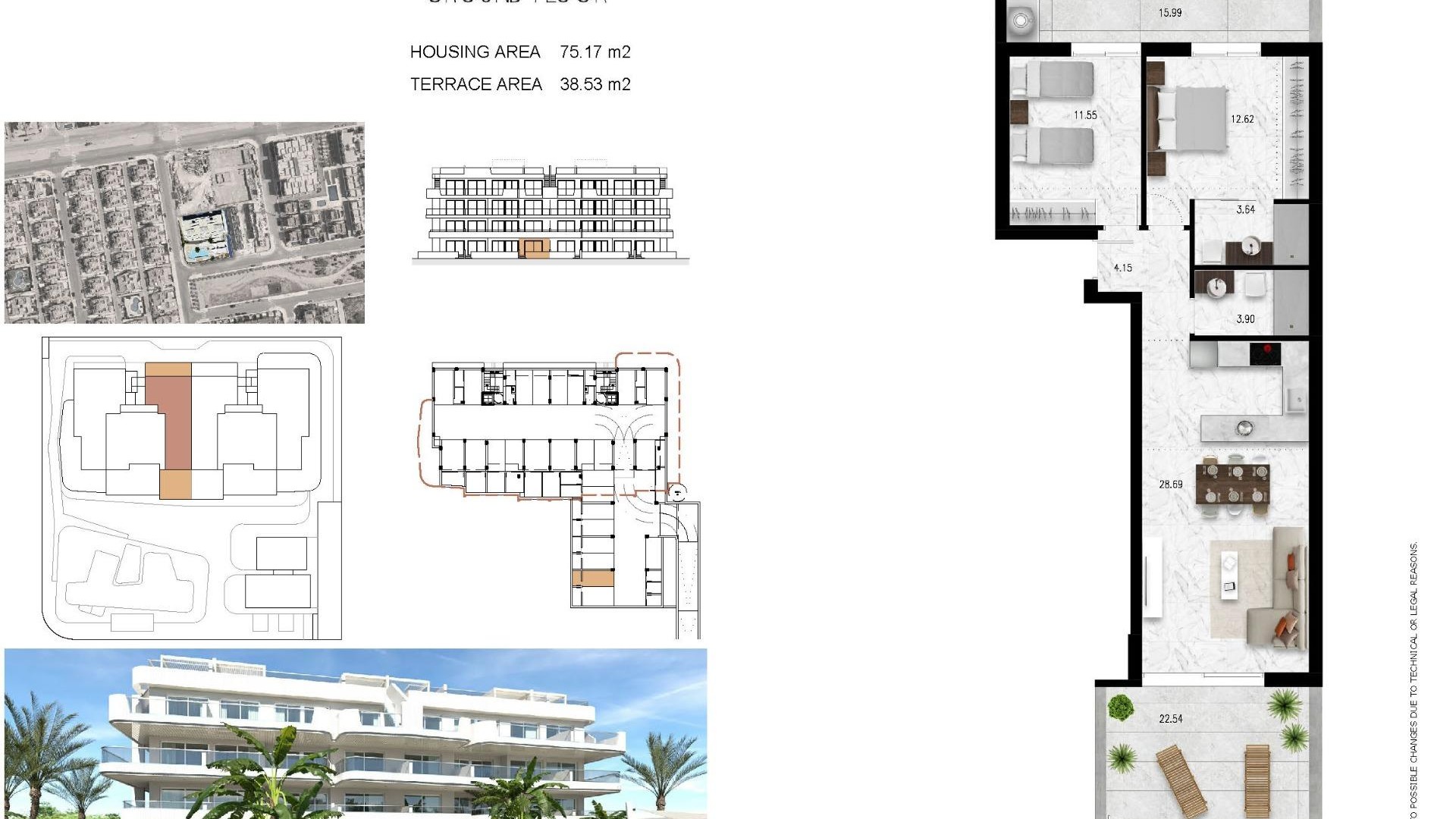 Nouvelle construction - Apartement Flat -
Orihuela Costa - Lomas de Cabo Roig