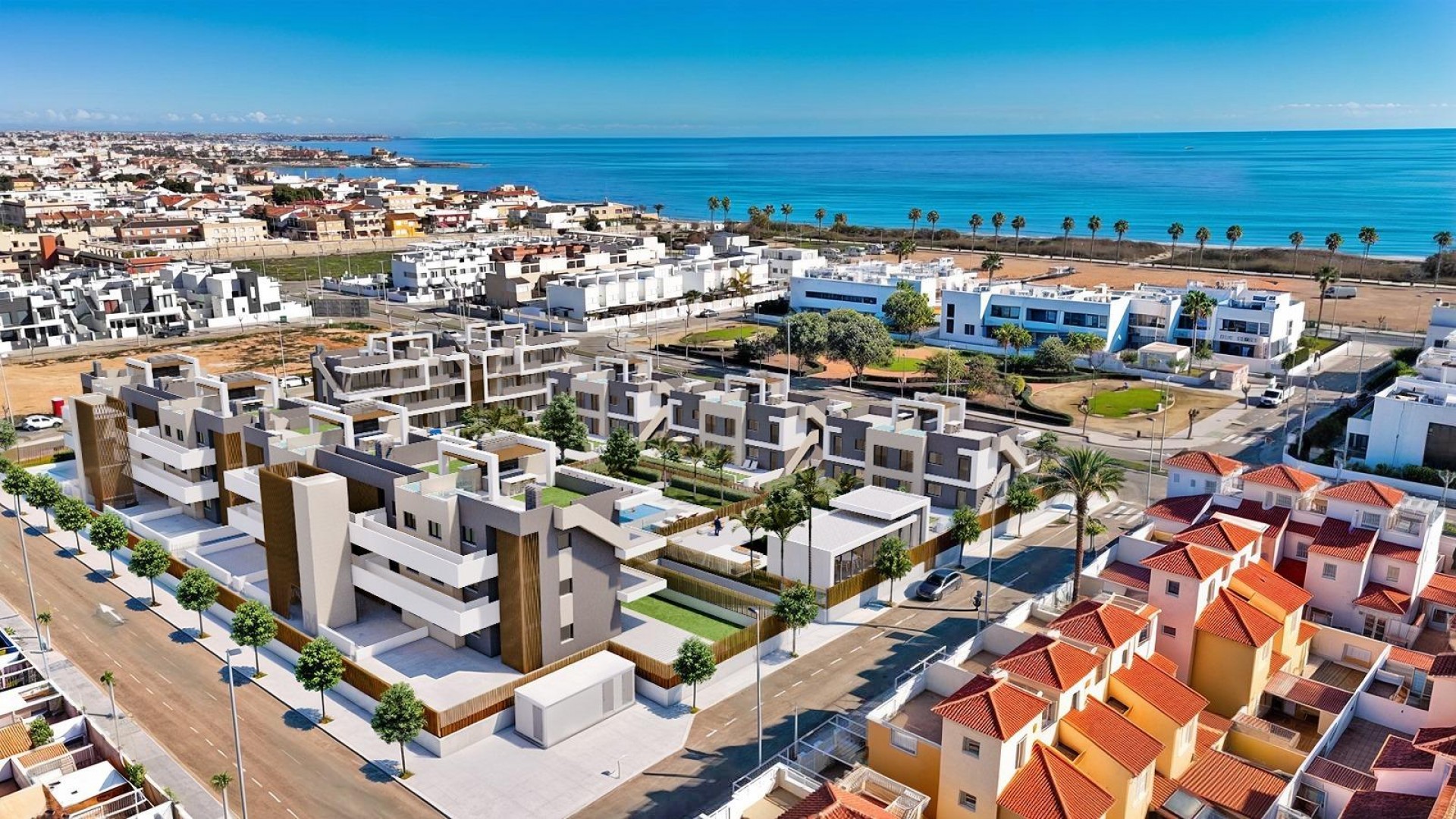 Nouvelle construction - Apartement Flat -
Pilar de la Horadada - Playa de las Higuericas