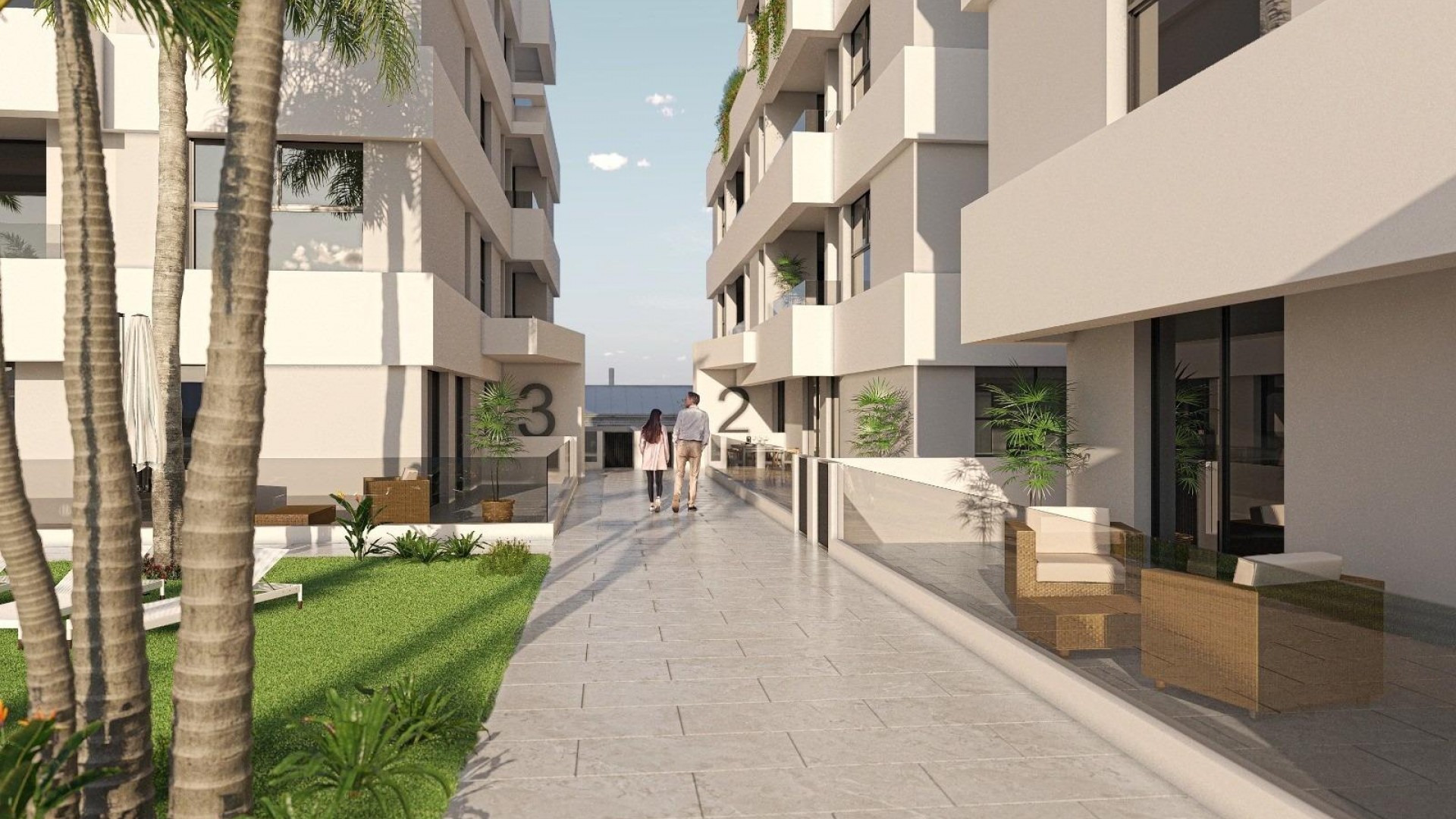 Nouvelle construction - Apartement Flat -
San Pedro del Pinatar - Center