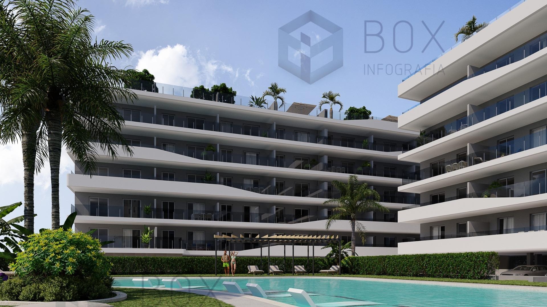 Nouvelle construction - Apartement Flat -
Santa Pola - Playa Tamarit