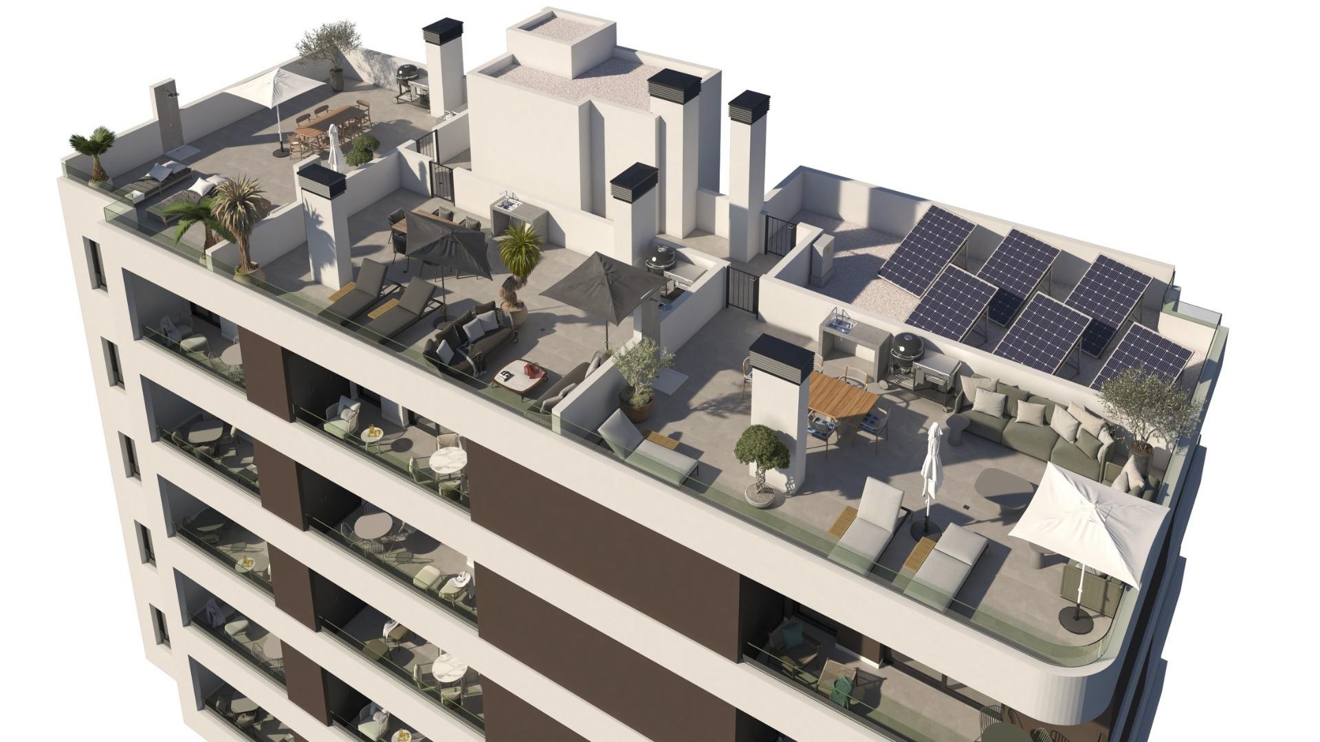 Nouvelle construction - Apartement Flat -
Santa Pola - pueblo