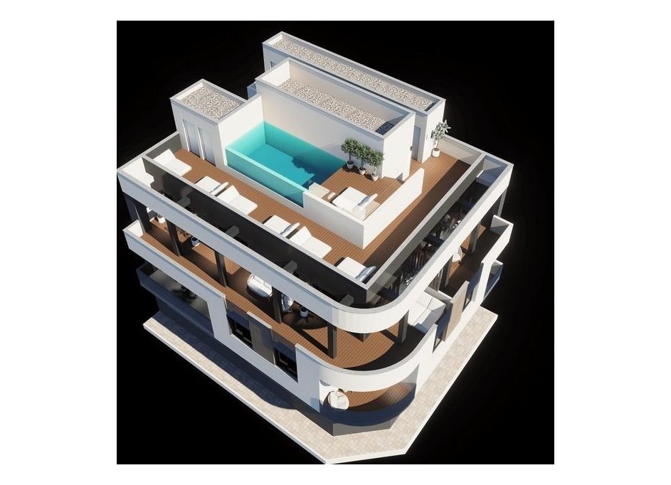 Nouvelle construction - Apartement Flat -
Torrevieja - Center