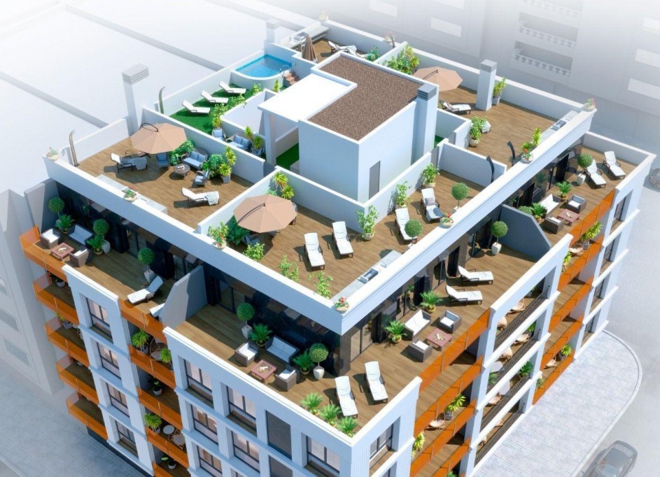 Nouvelle construction - Apartement Flat -
Torrevieja - Parque de las Naciones