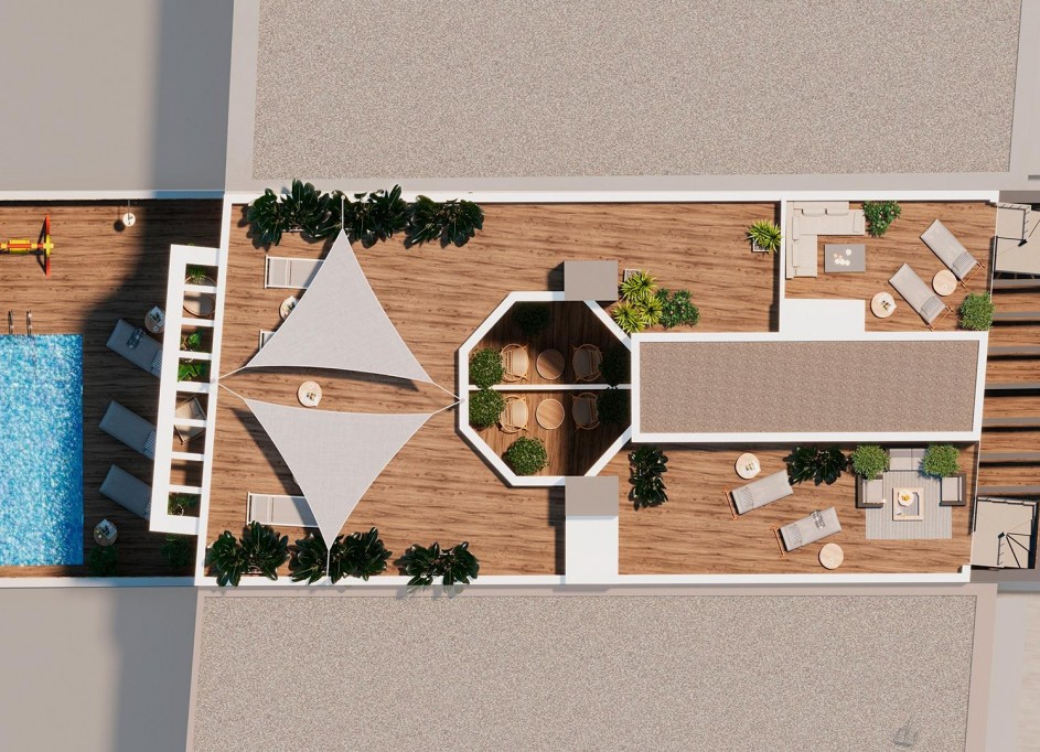 Nouvelle construction - Apartement Flat -
Torrevieja - Playa de El Cura