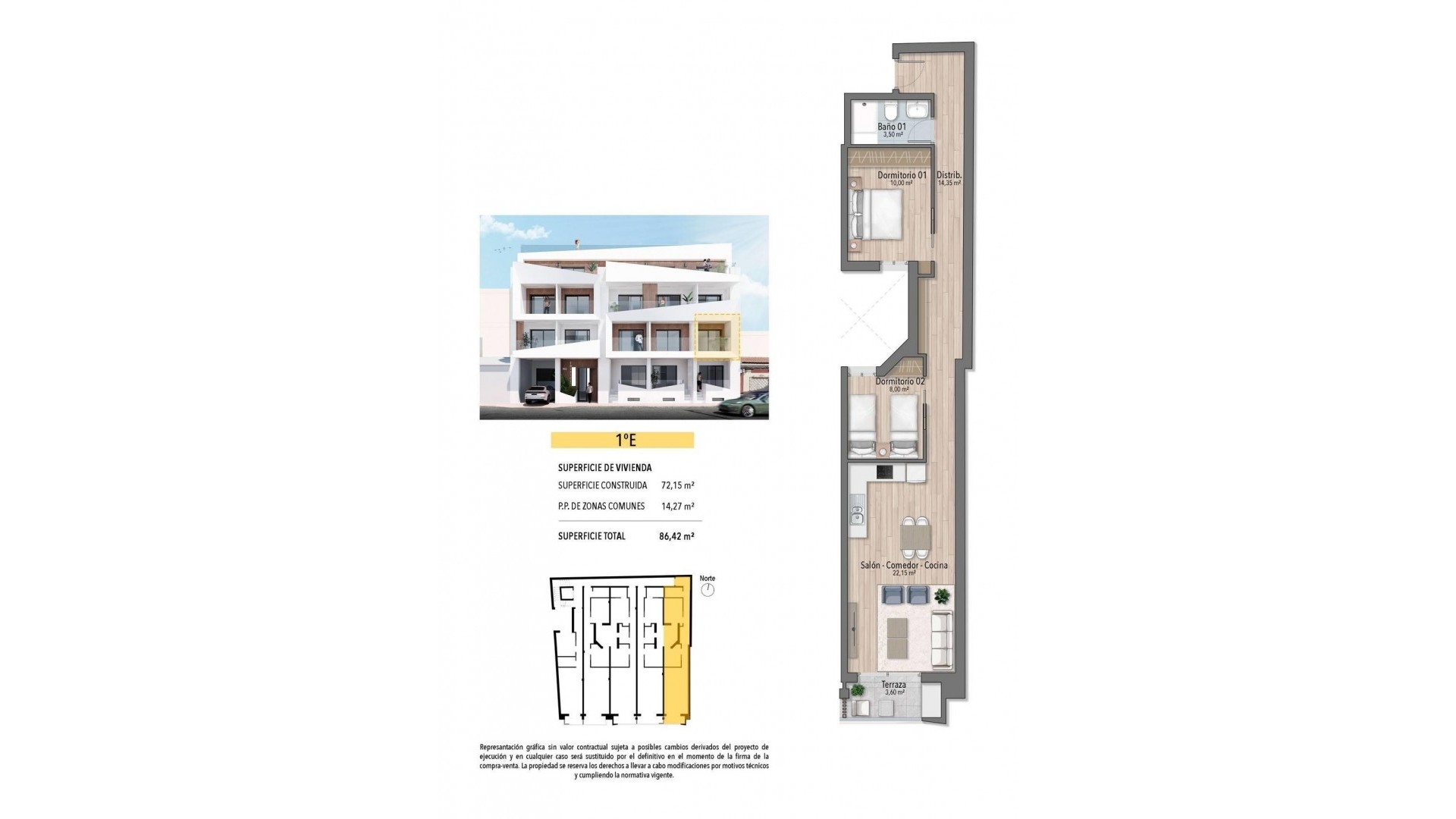 Nouvelle construction - Apartement Flat -
Torrevieja - Playa del Cura