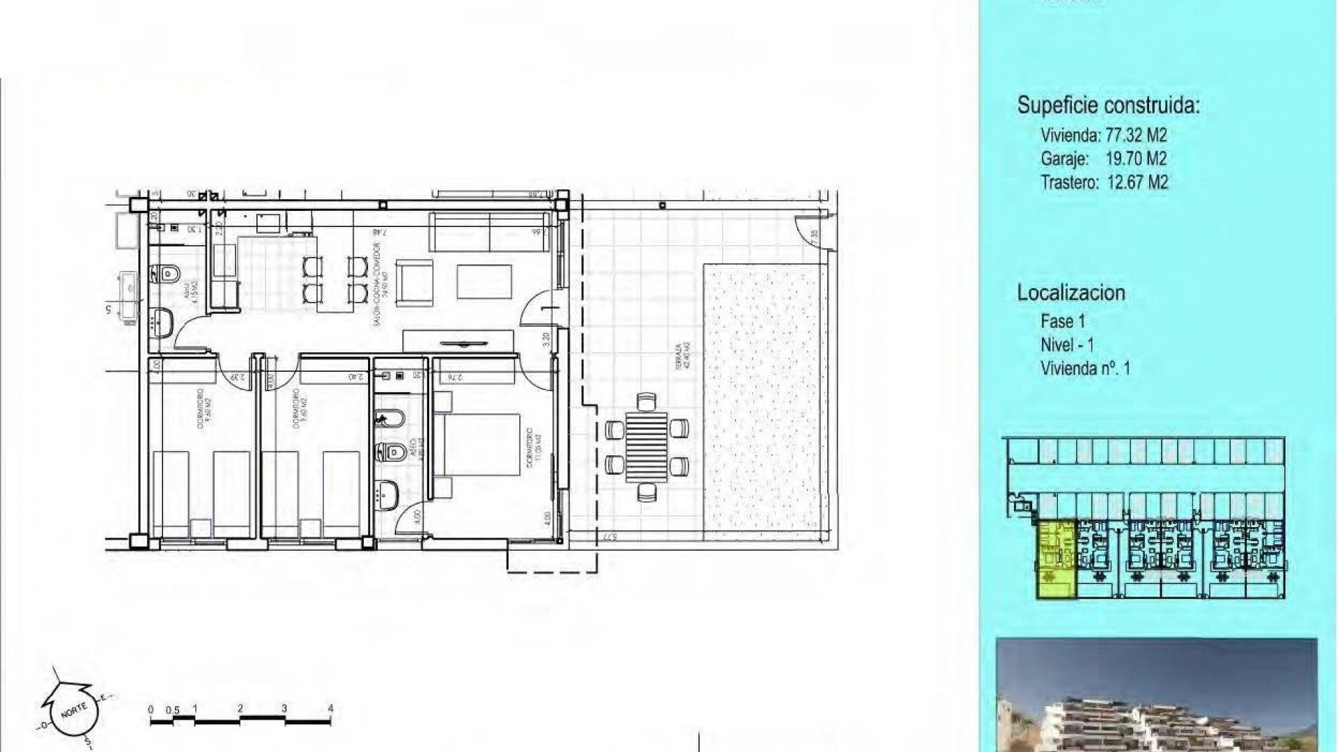 Nouvelle construction - Apartement Flat -
Vera - Vera playa