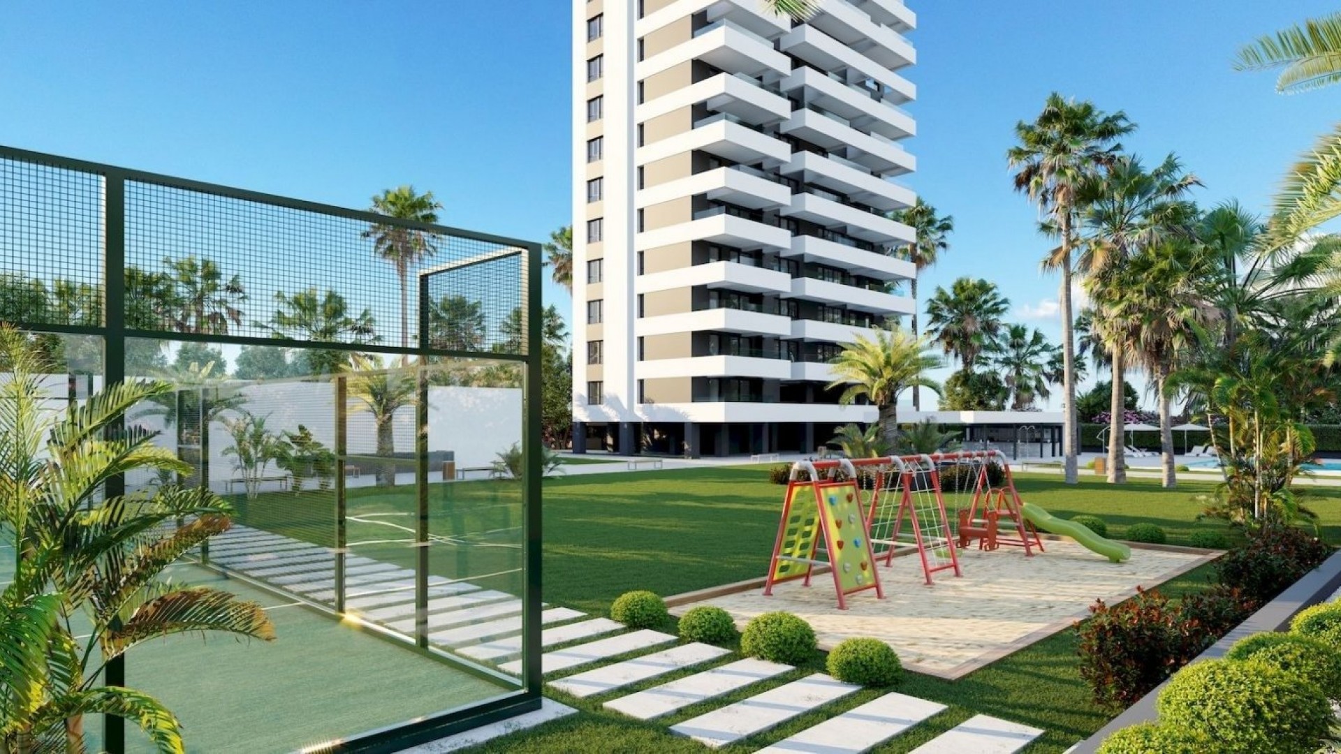 Nouvelle construction - Appartement -
Calpe - Playa arenal-bol