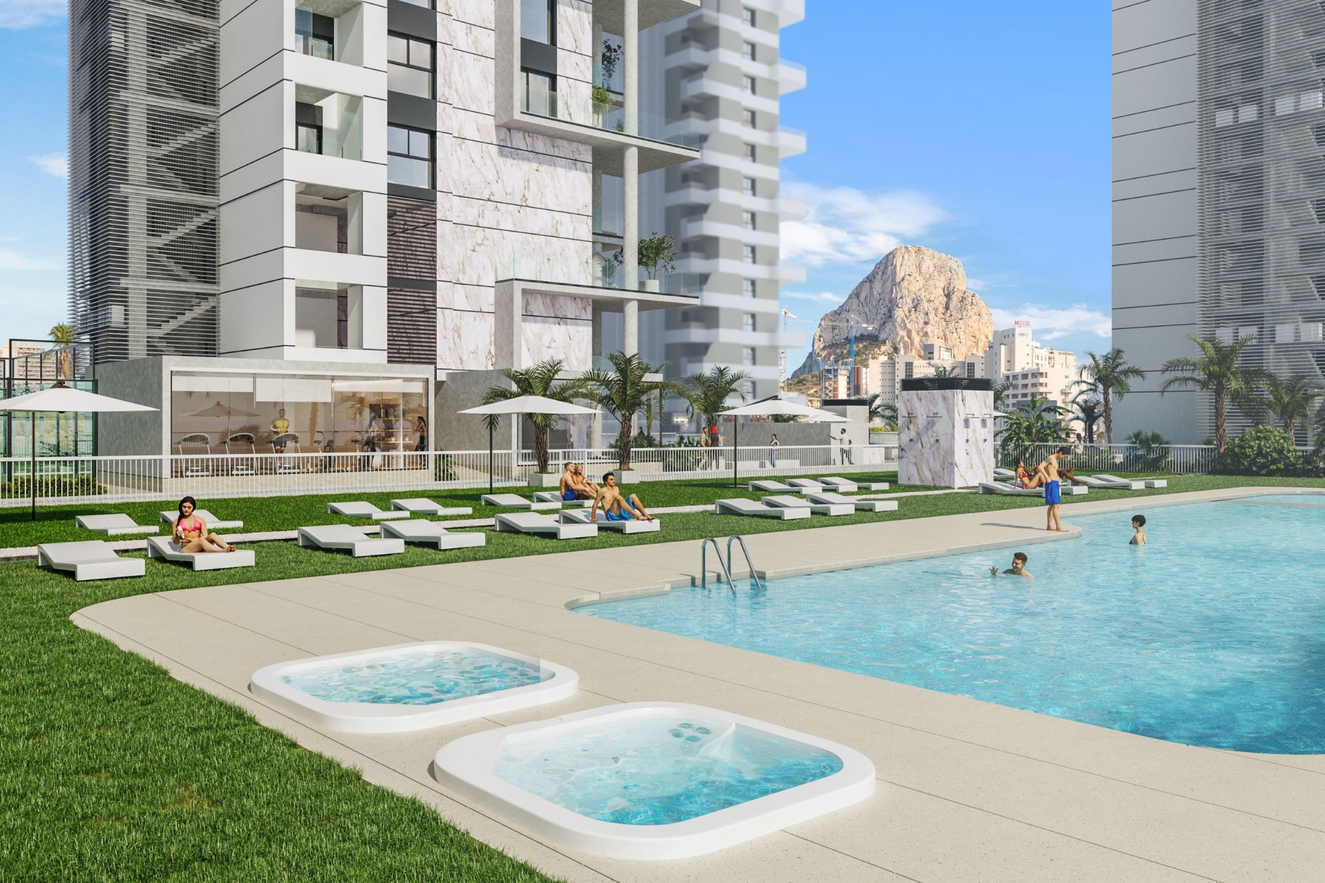 Nouvelle construction - Appartement -
Calpe