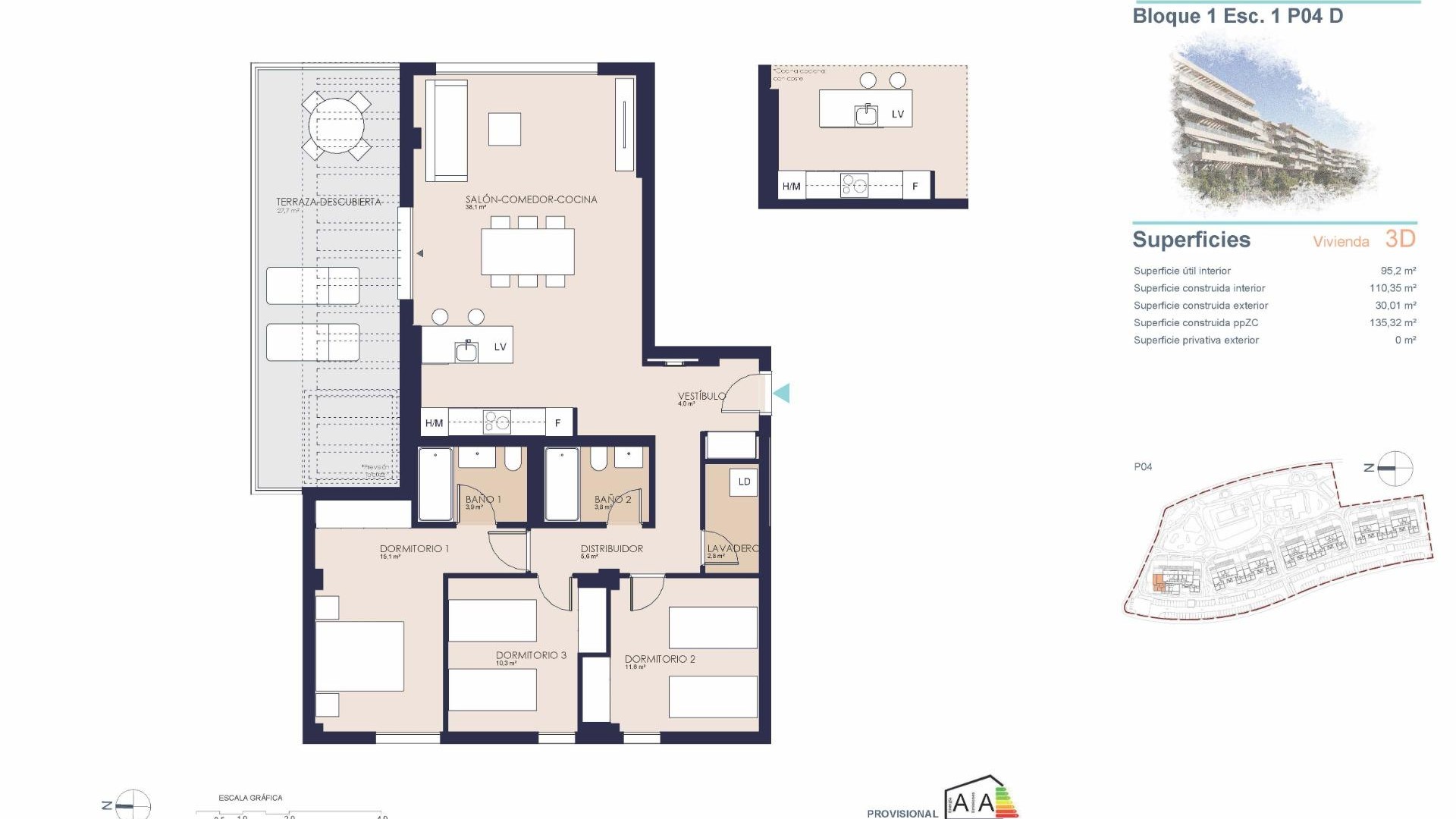 Nouvelle construction - Appartement -
Denia - Playa de La Almadraba