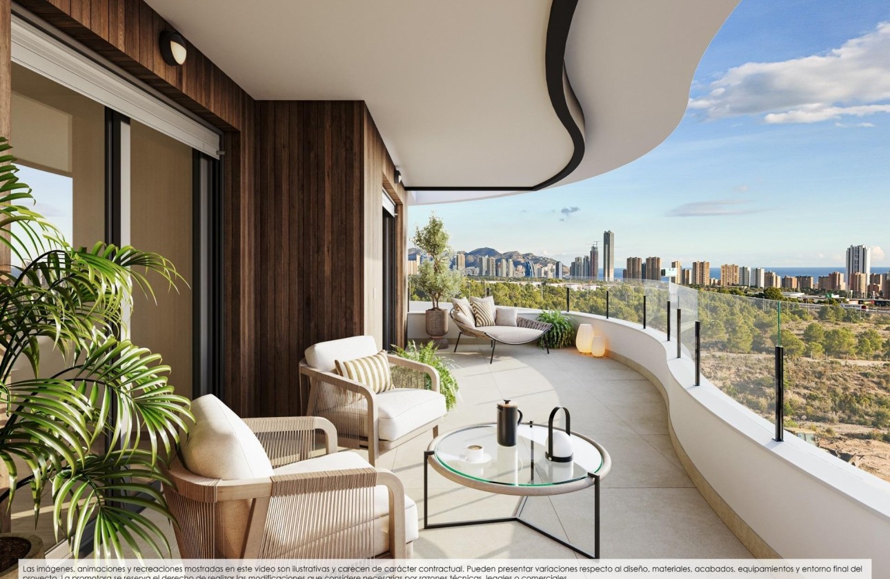 Nouvelle construction - Appartement -
Finestrat - Campana garden