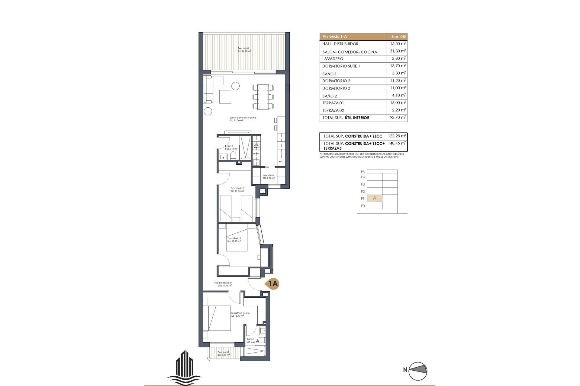Nouvelle construction - Appartement -
Guardamar del Segura - Pueblo