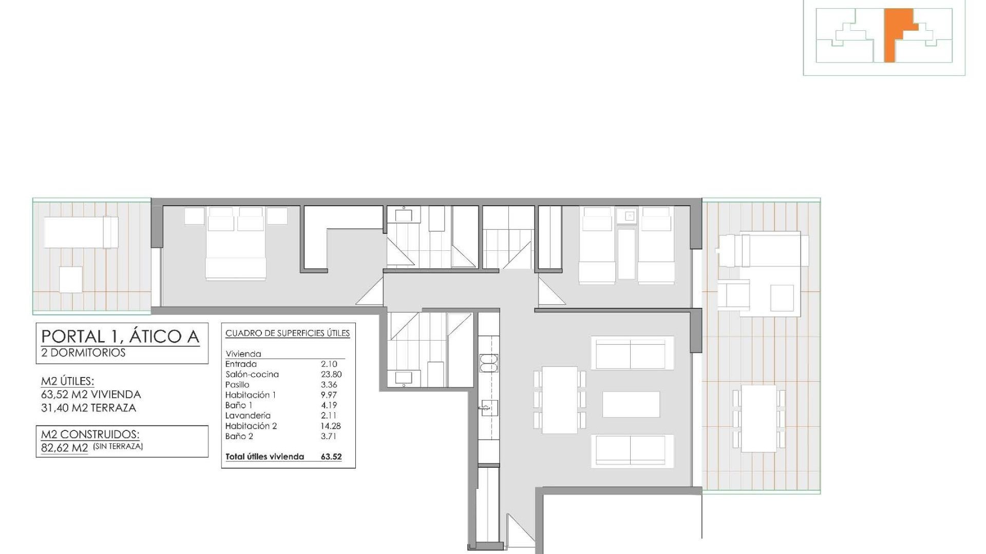 Nouvelle construction - Appartement -
Jávea - Pueblo