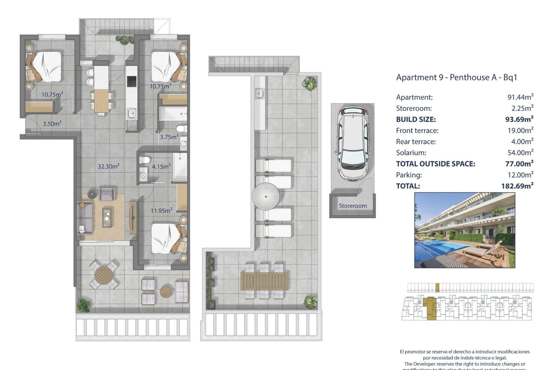 Nouvelle construction - Appartement -
Los Alcázares - Los Narejos