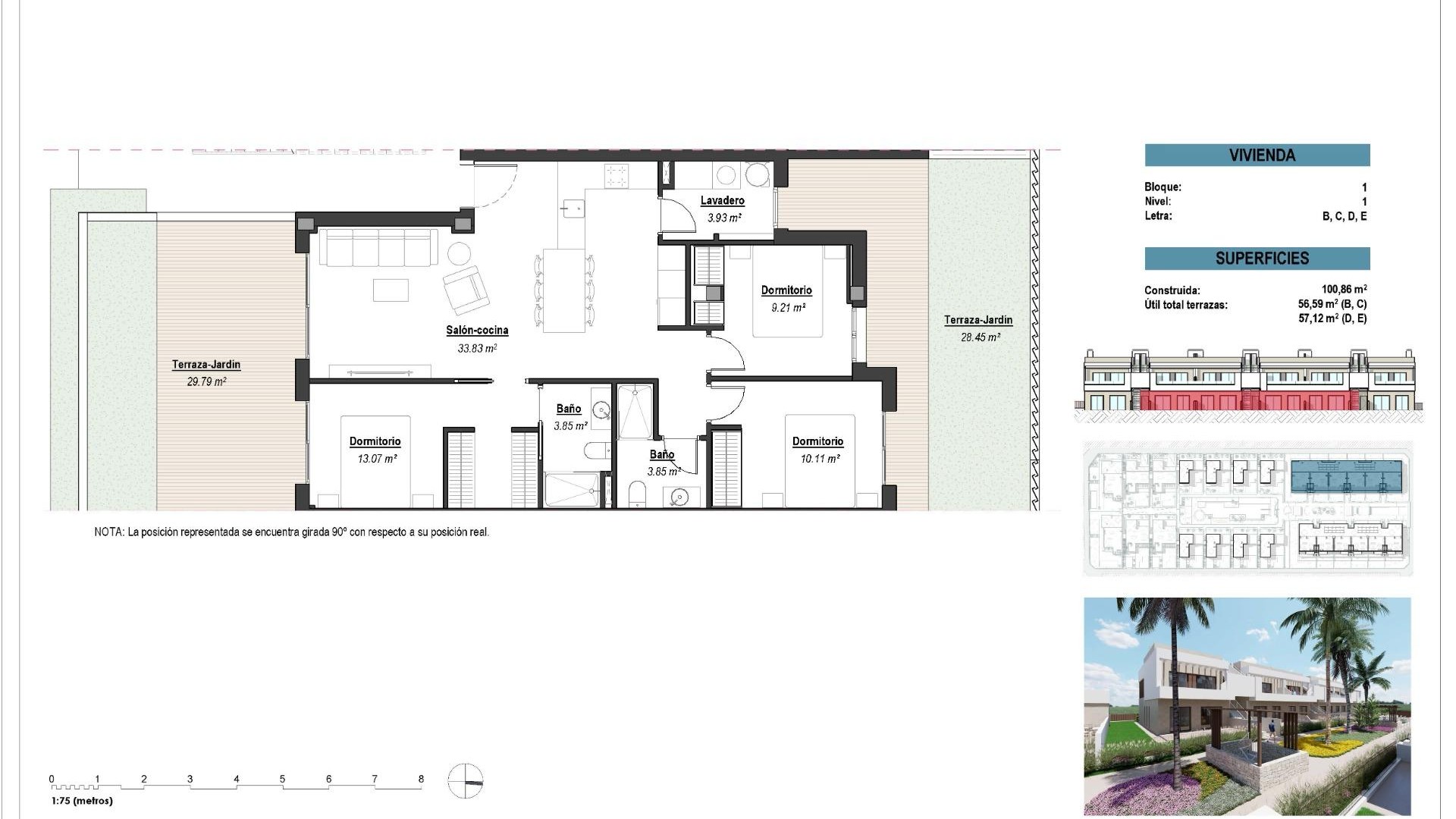 Nouvelle construction - Appartement -
Los Alcazares - Serena Golf