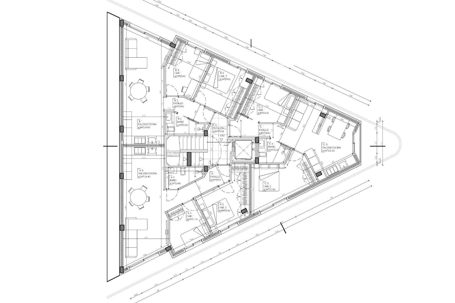 Nouvelle construction - Appartement -
Mazarrón - pueblo