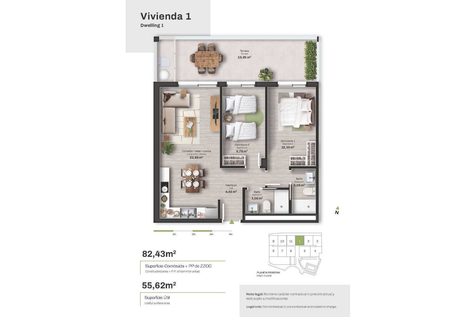 Nouvelle construction - Appartement -
Mojacar - Descargador