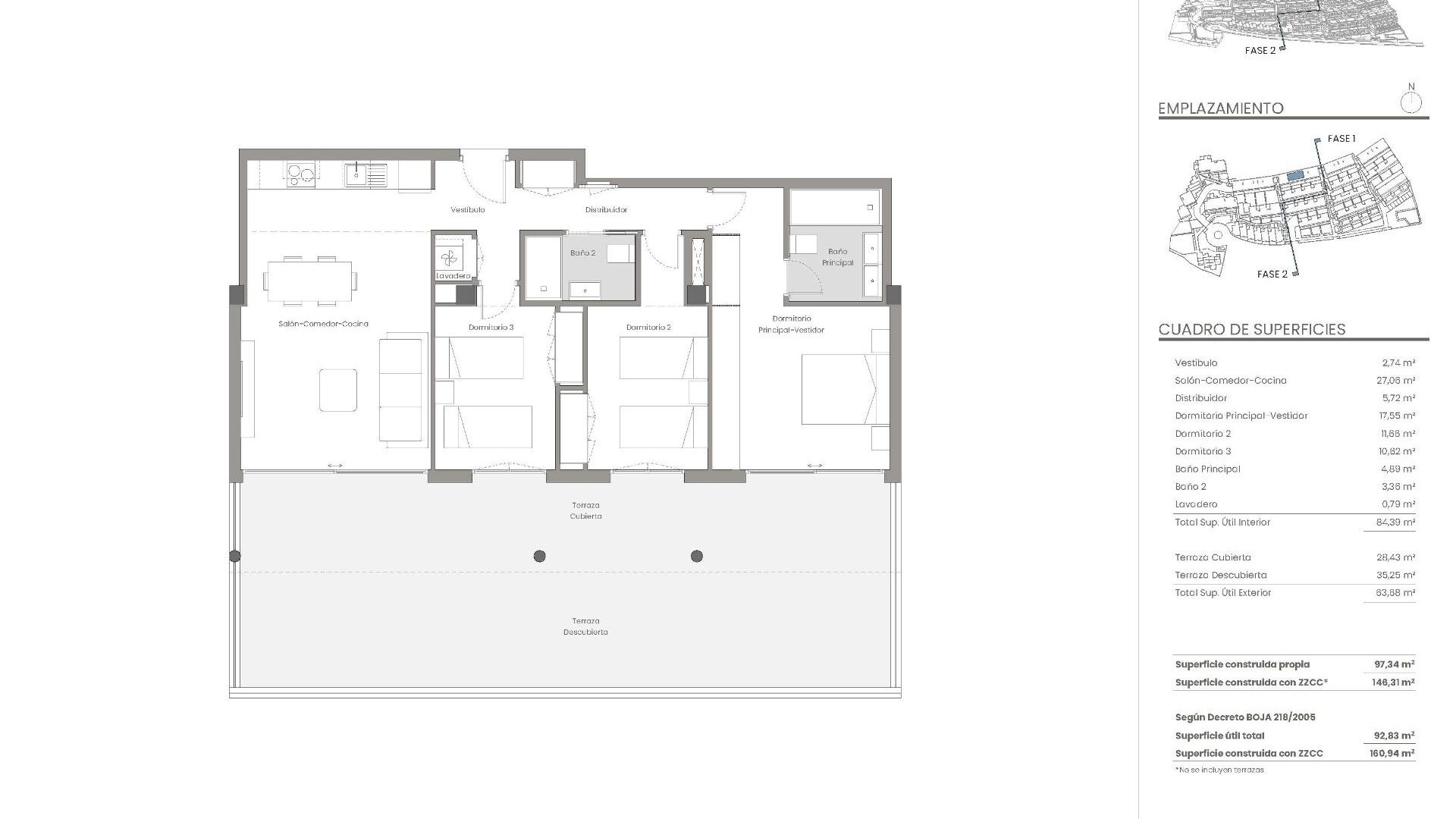 Nouvelle construction - Appartement -
Mojacar - Playa Macenas (Mojácar)