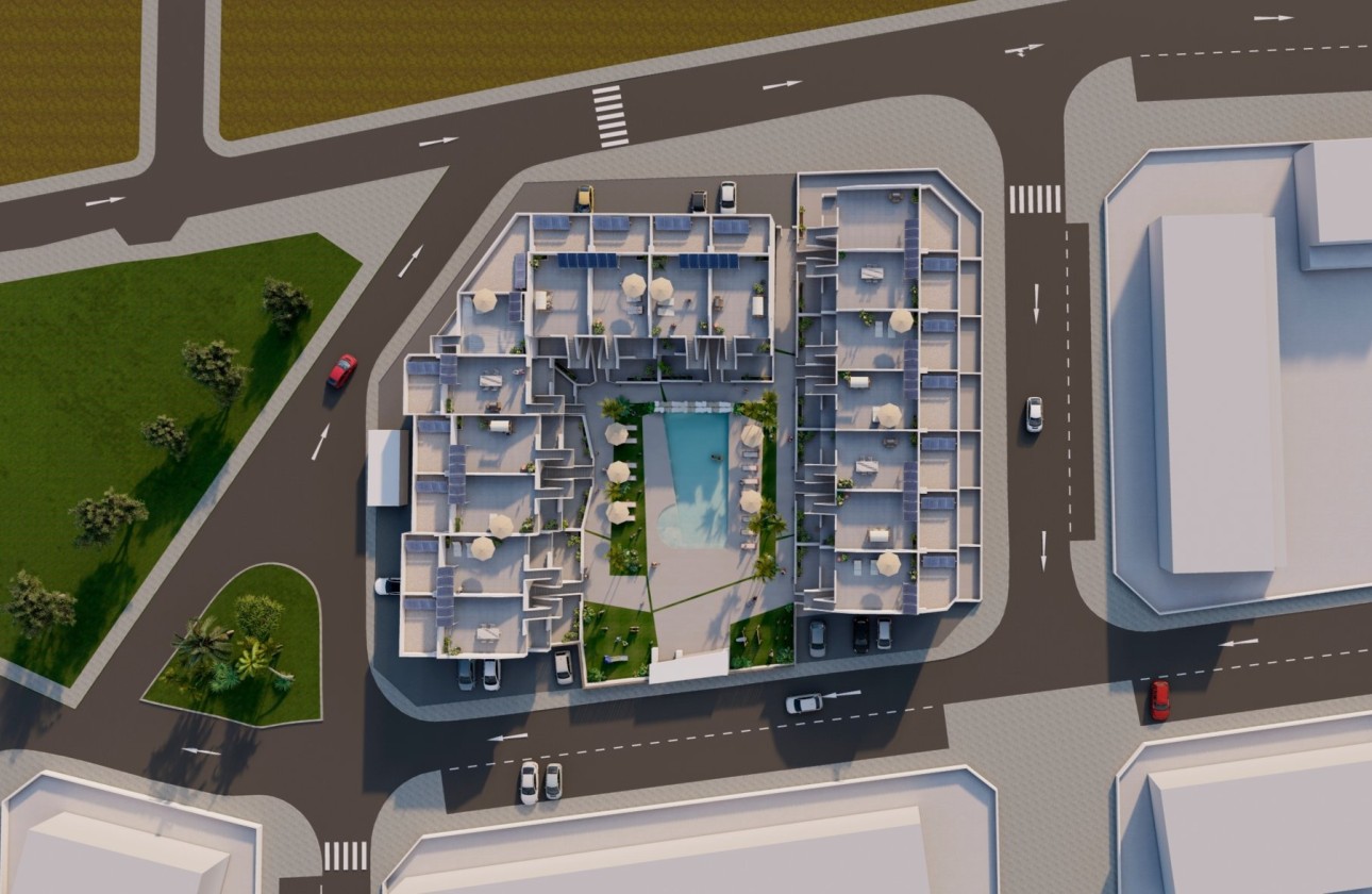 Nouvelle construction - Appartement -
Roldan - Roldán