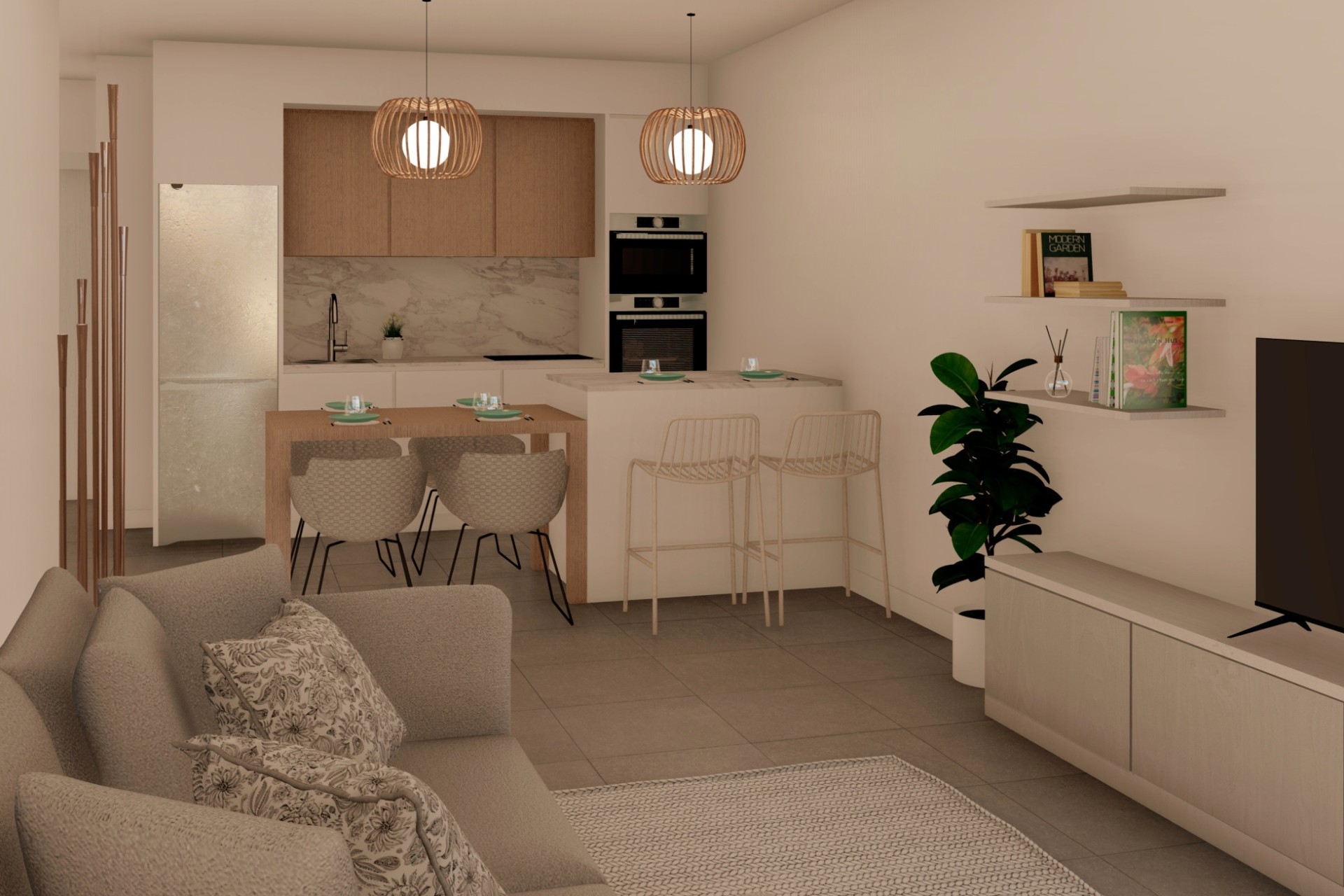 Nouvelle construction - Appartement -
Roldan - Roldán