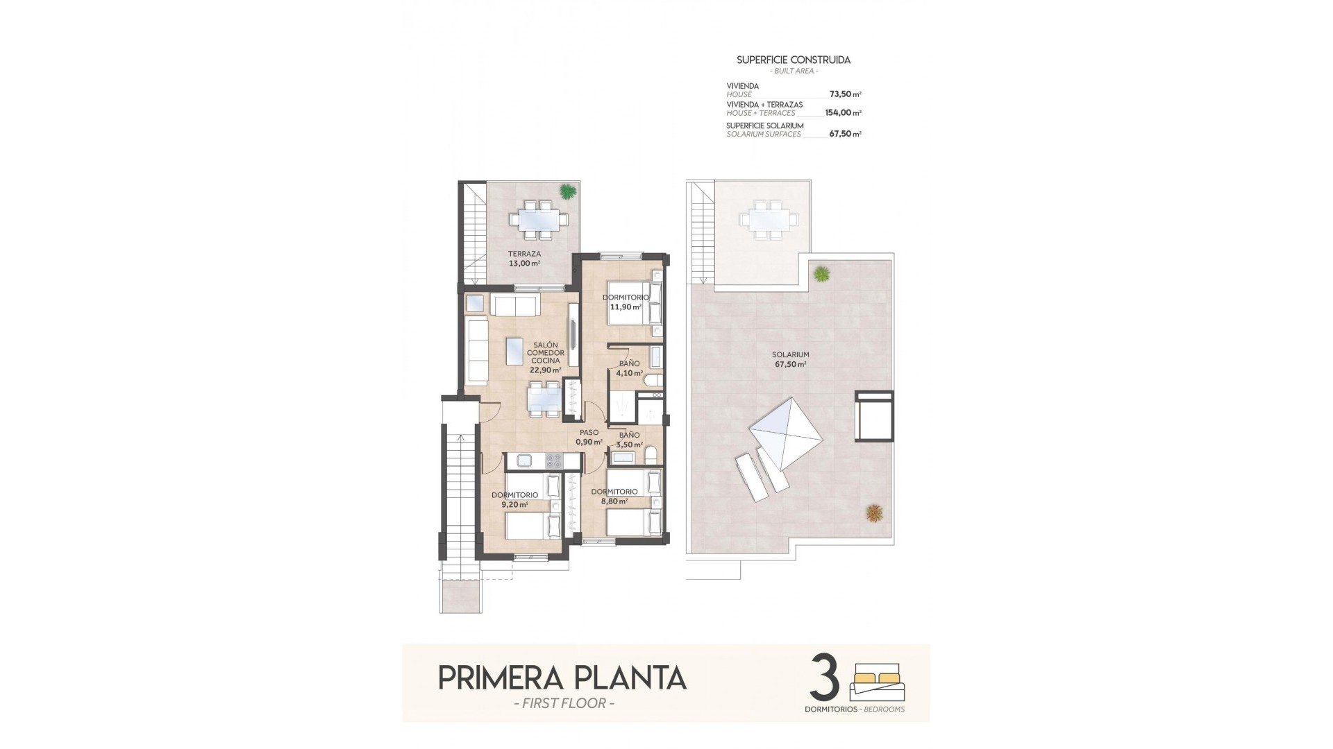 Nouvelle construction - Appartement -
San Miguel de Salinas - La Cañada
