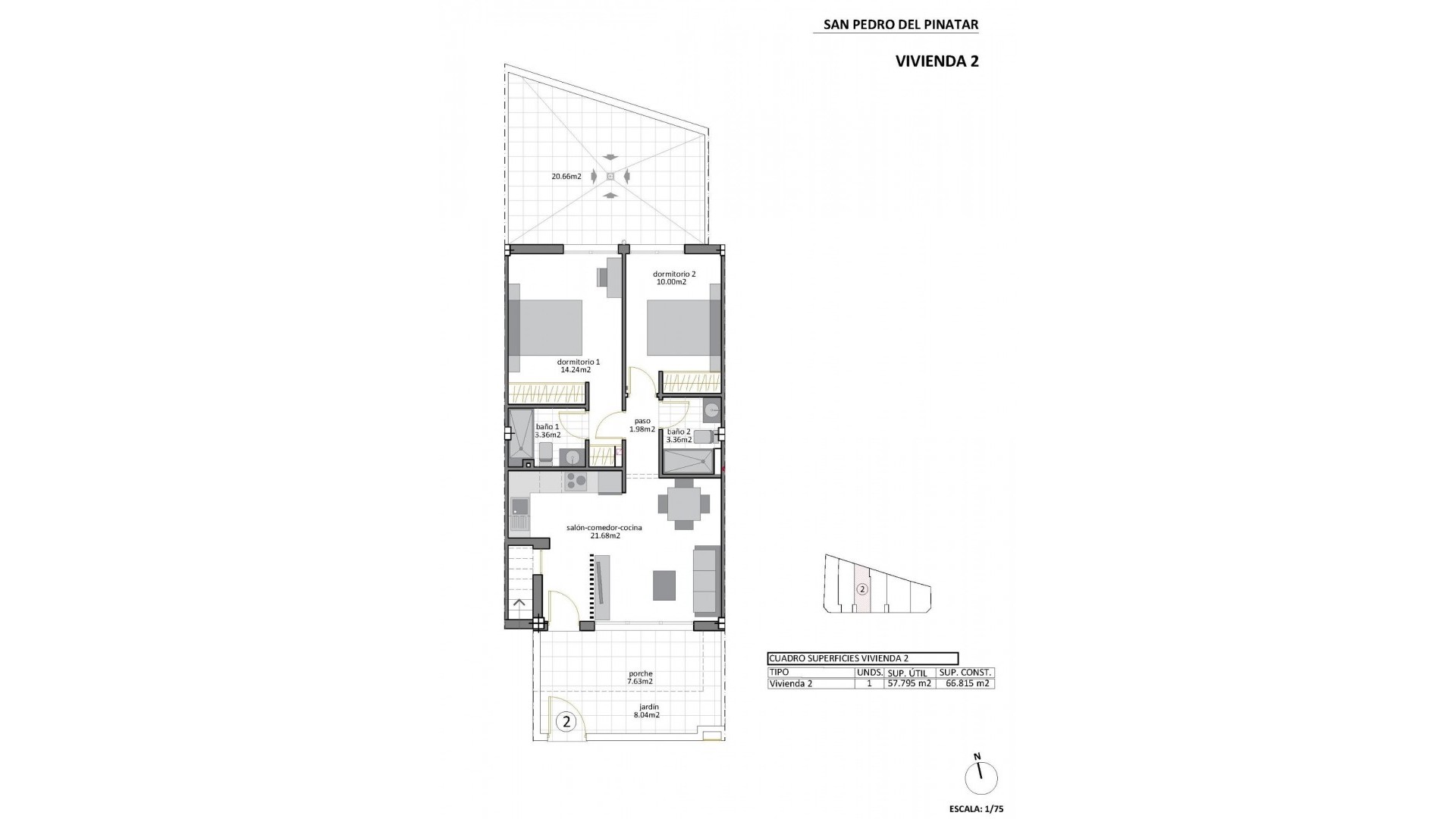 Nouvelle construction - Appartement -
San Pedro del Pinatar - Los Cuarteros